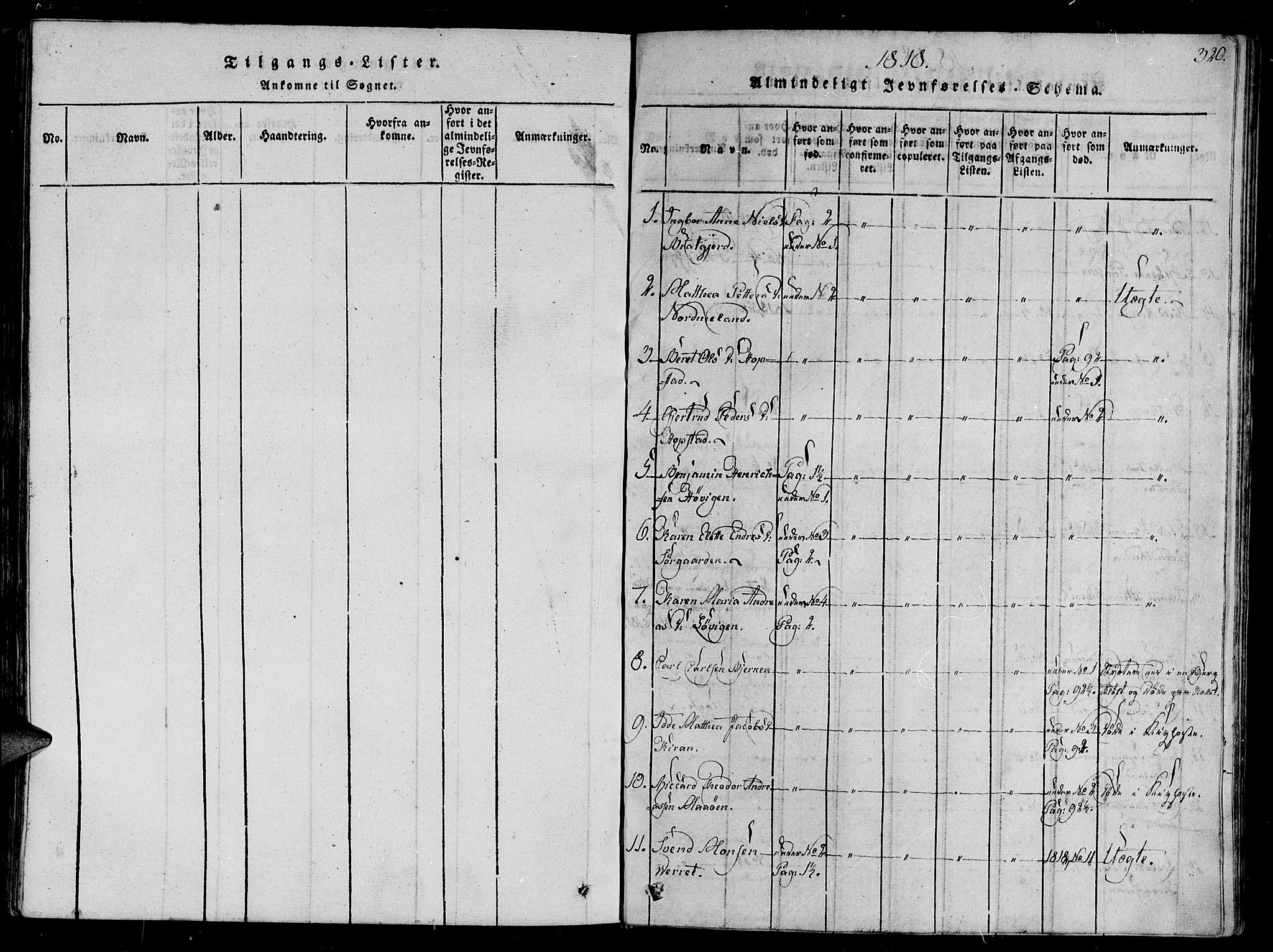 Ministerialprotokoller, klokkerbøker og fødselsregistre - Sør-Trøndelag, SAT/A-1456/657/L0702: Parish register (official) no. 657A03, 1818-1831, p. 320