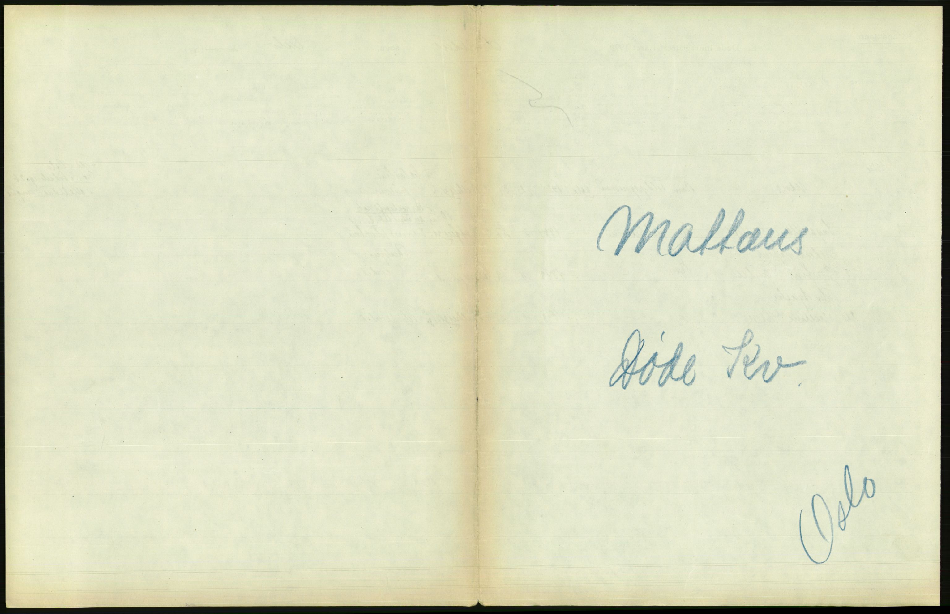 Statistisk sentralbyrå, Sosiodemografiske emner, Befolkning, RA/S-2228/D/Df/Dfc/Dfcf/L0010: Oslo: Døde kvinner, dødfødte, 1926, p. 533