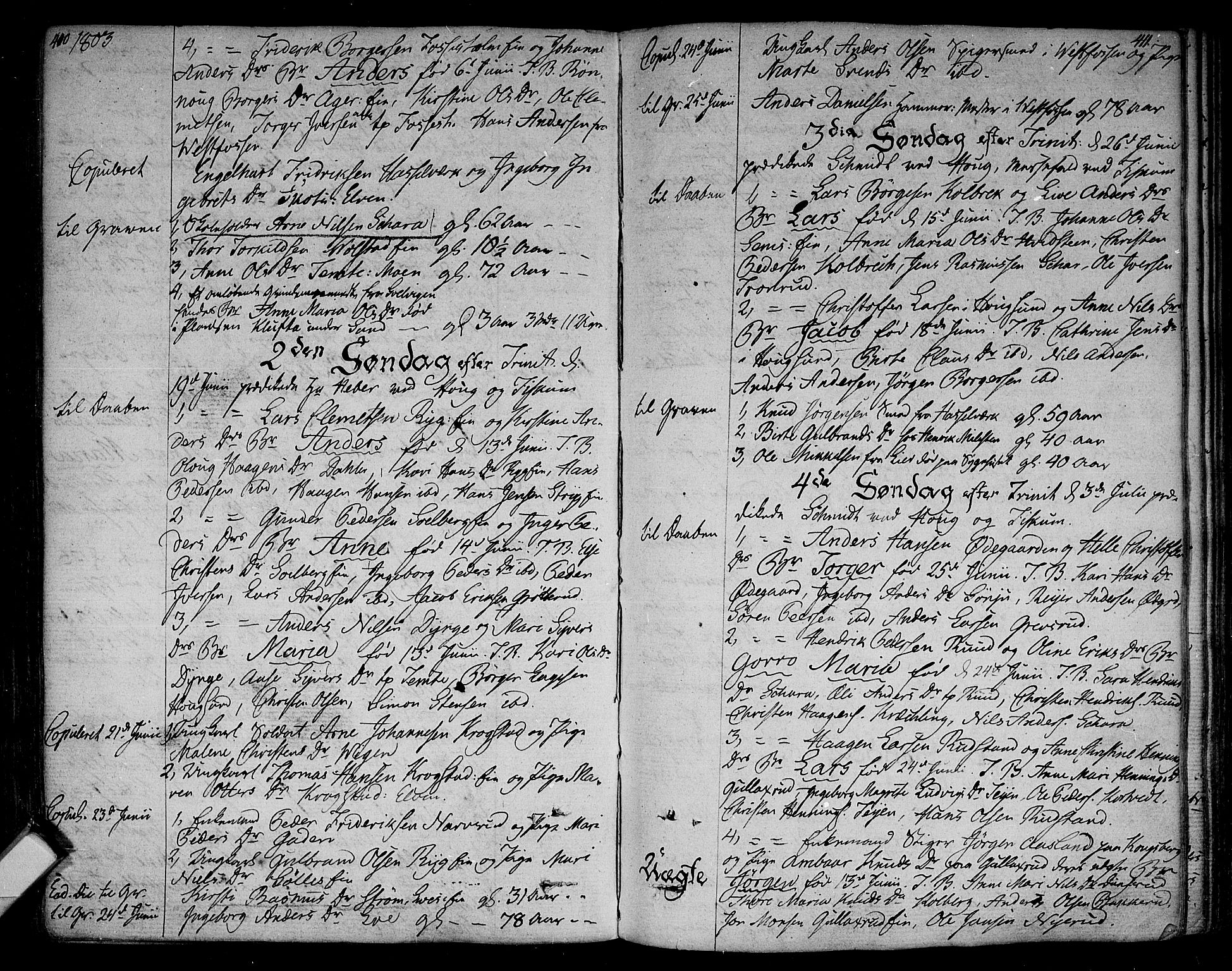 Eiker kirkebøker, AV/SAKO-A-4/F/Fa/L0009: Parish register (official) no. I 9, 1789-1806, p. 410-411