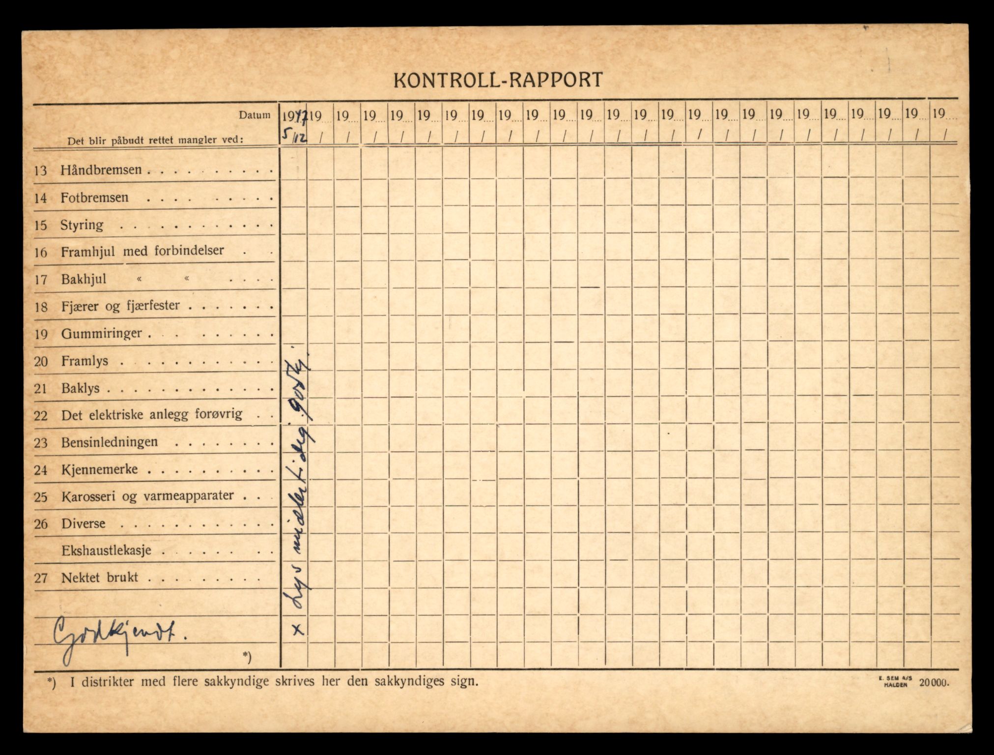 Møre og Romsdal vegkontor - Ålesund trafikkstasjon, AV/SAT-A-4099/F/Fe/L0026: Registreringskort for kjøretøy T 11046 - T 11160, 1927-1998, p. 148