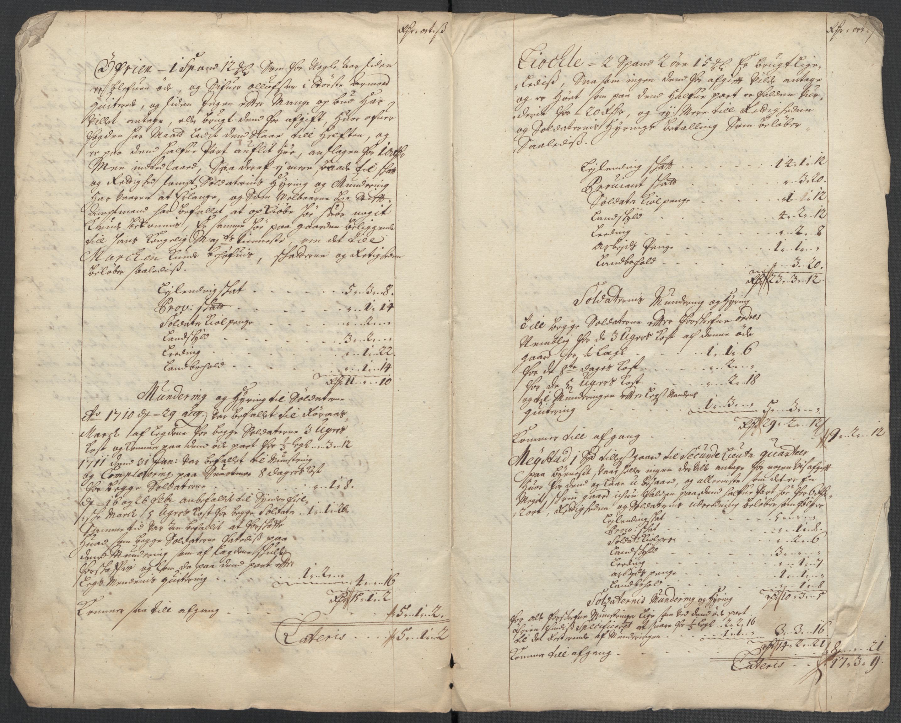 Rentekammeret inntil 1814, Reviderte regnskaper, Fogderegnskap, RA/EA-4092/R61/L4111: Fogderegnskap Strinda og Selbu, 1709-1710, p. 474
