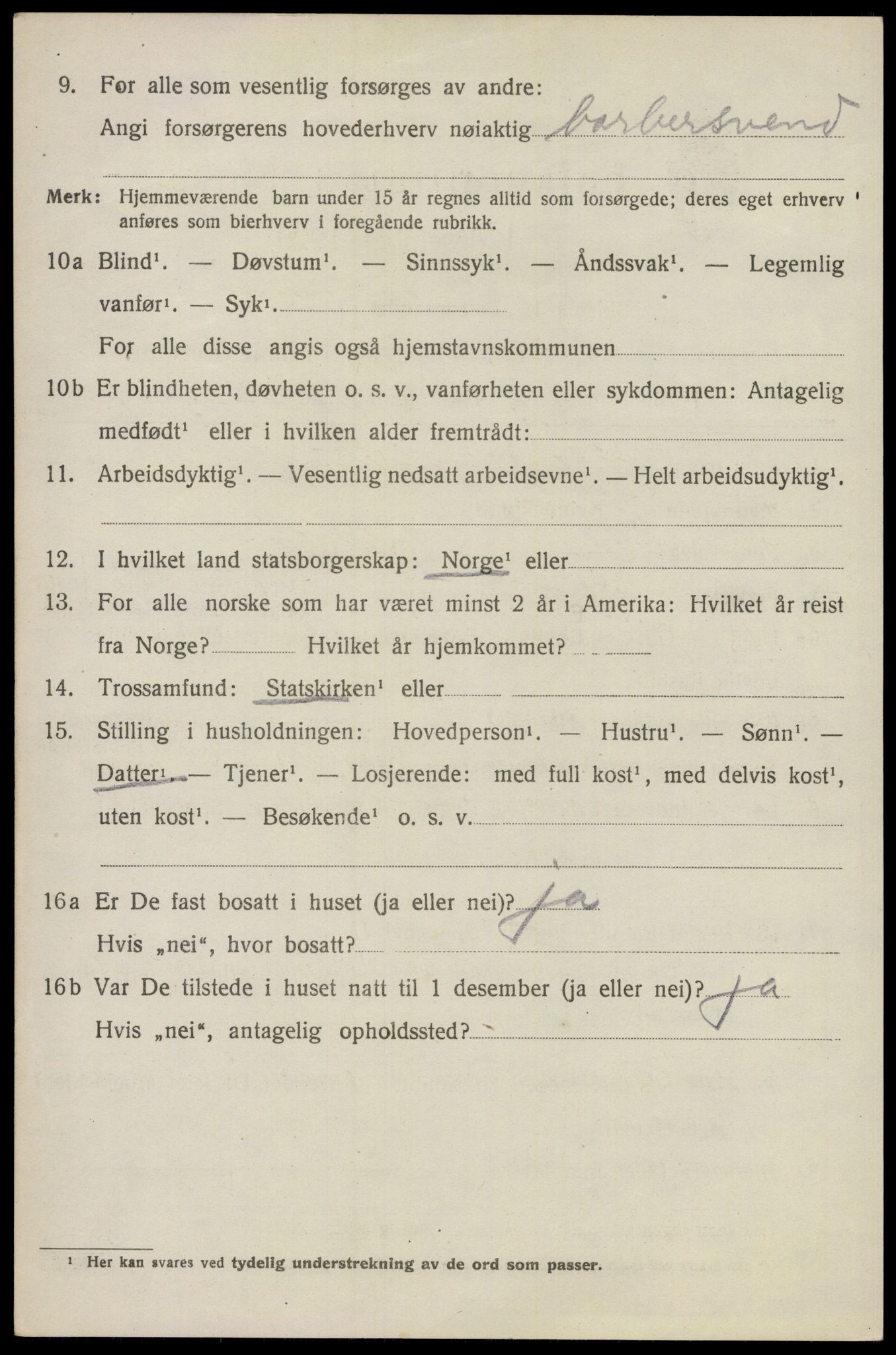 SAO, 1920 census for Lørenskog, 1920, p. 2138