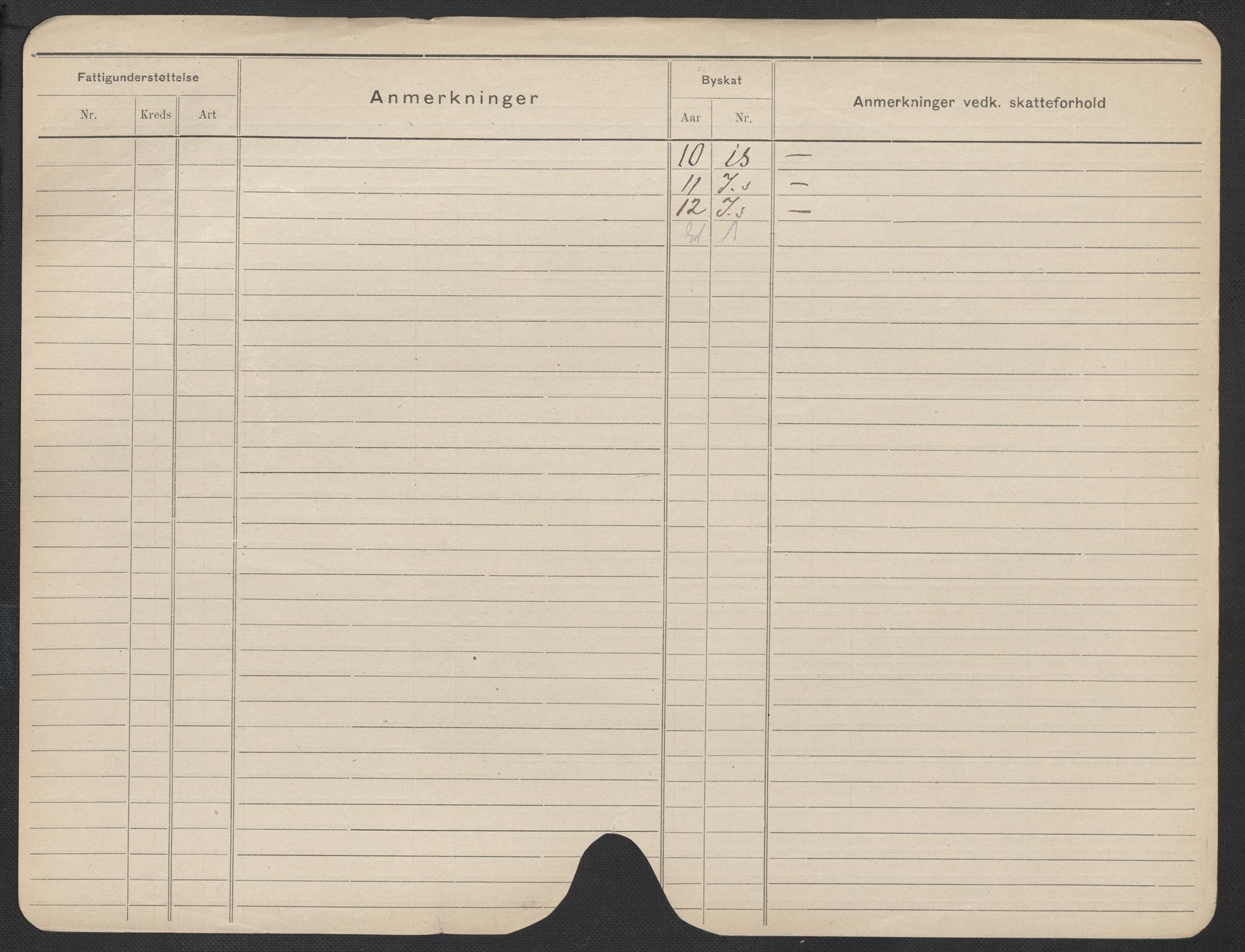 Oslo folkeregister, Registerkort, SAO/A-11715/F/Fa/Fac/L0018: Kvinner, 1906-1914, p. 727b