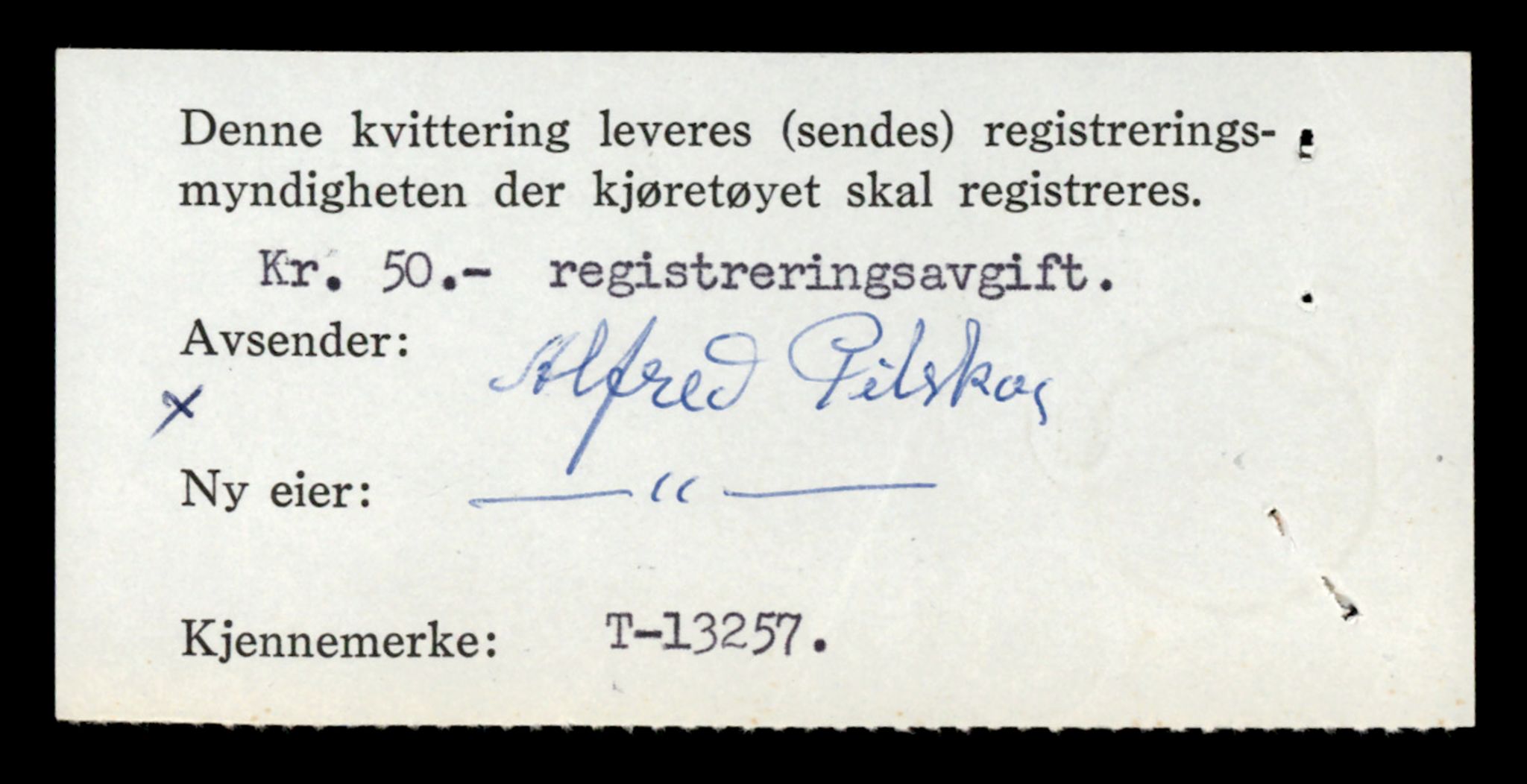 Møre og Romsdal vegkontor - Ålesund trafikkstasjon, AV/SAT-A-4099/F/Fe/L0038: Registreringskort for kjøretøy T 13180 - T 13360, 1927-1998, p. 1296