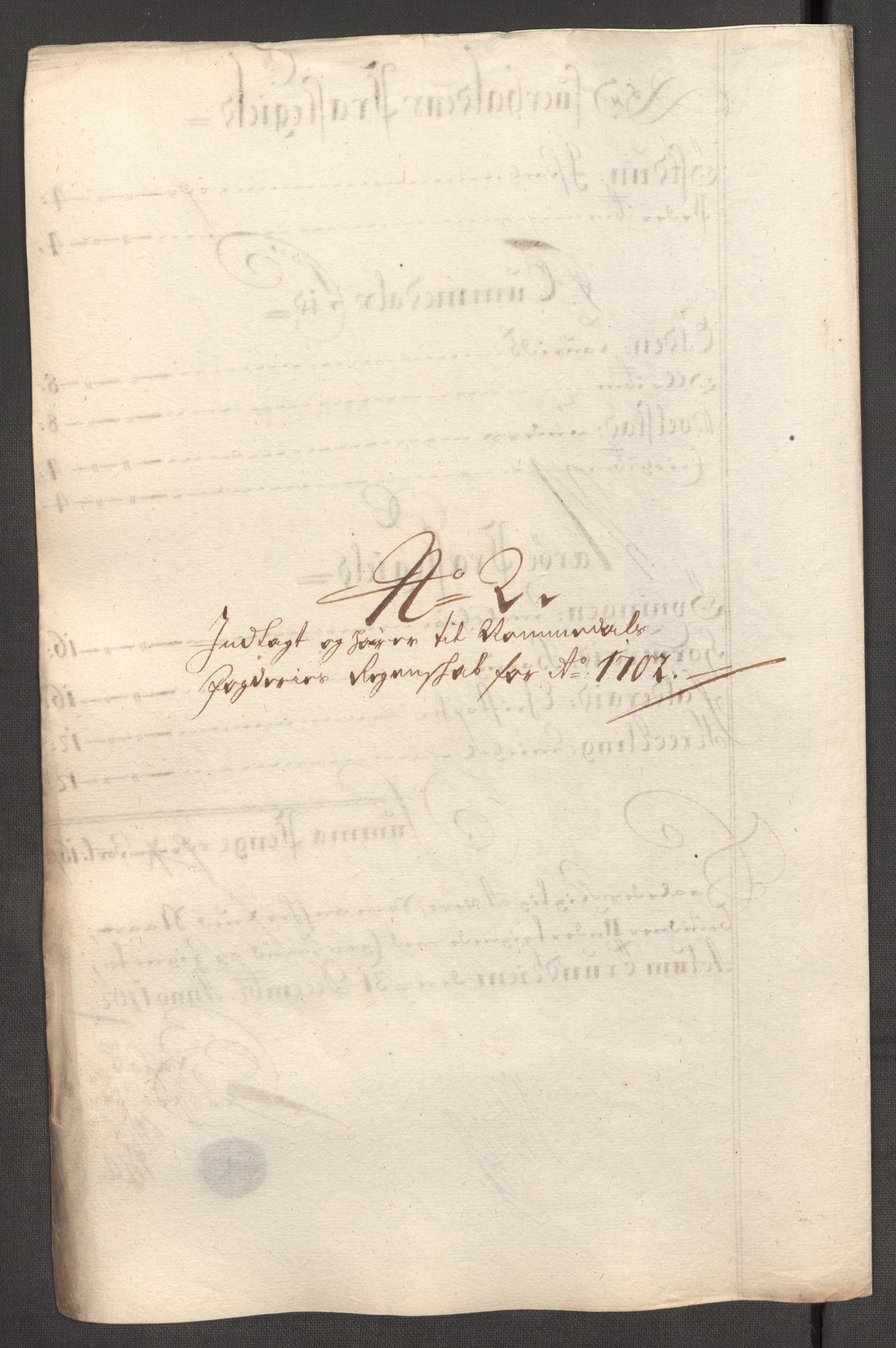 Rentekammeret inntil 1814, Reviderte regnskaper, Fogderegnskap, RA/EA-4092/R64/L4427: Fogderegnskap Namdal, 1701-1702, p. 272