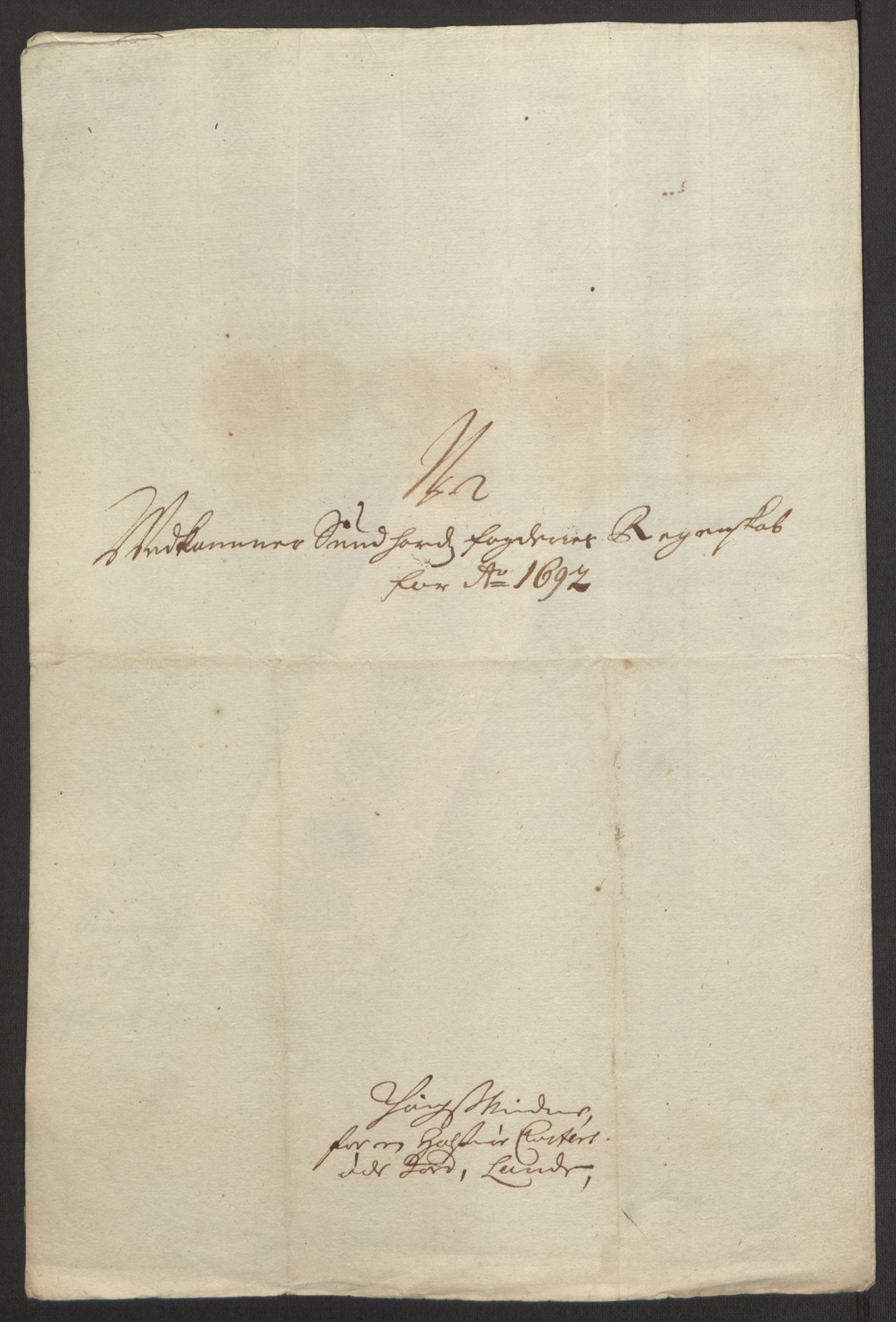 Rentekammeret inntil 1814, Reviderte regnskaper, Fogderegnskap, AV/RA-EA-4092/R48/L2973: Fogderegnskap Sunnhordland og Hardanger, 1691-1692, p. 440