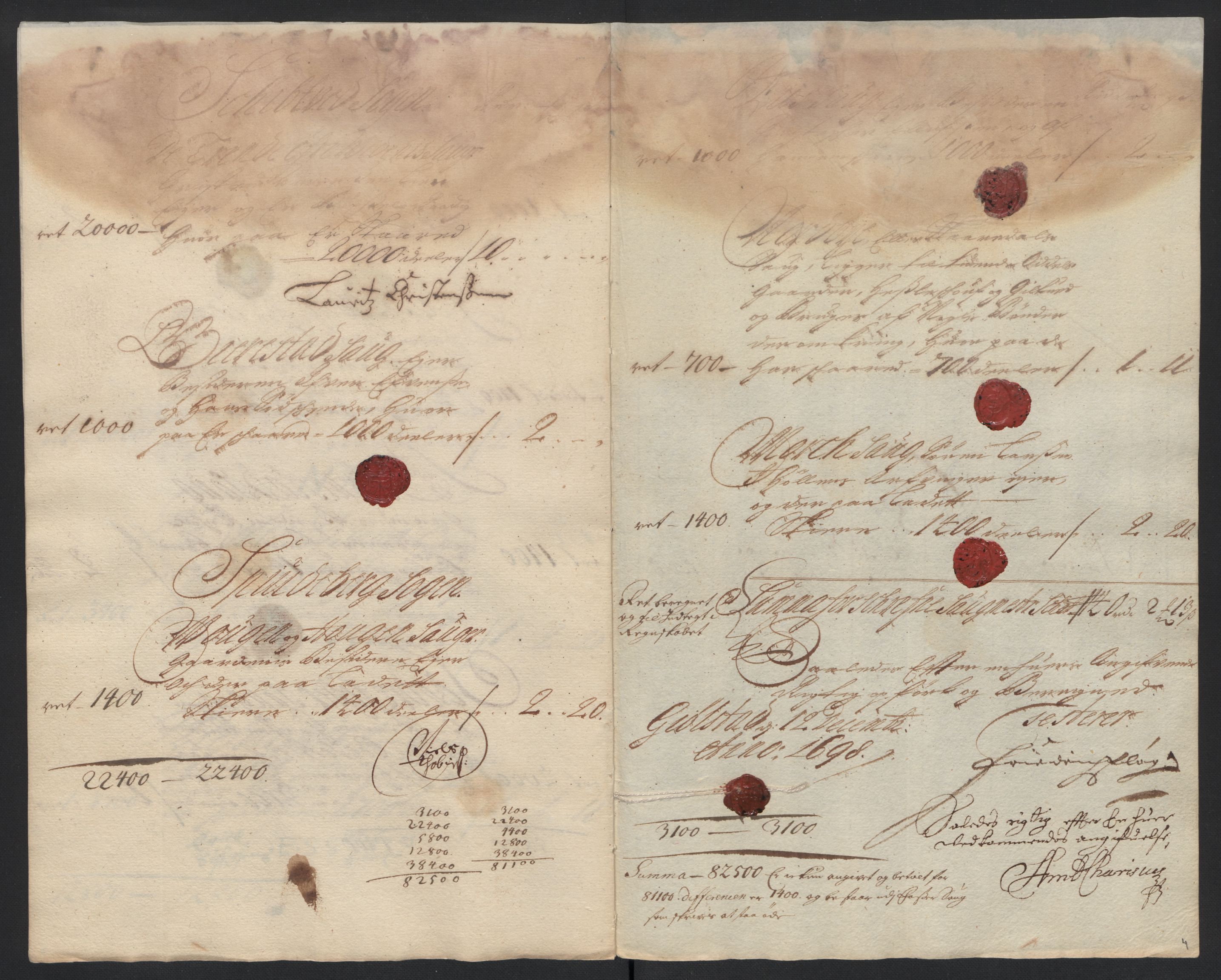 Rentekammeret inntil 1814, Reviderte regnskaper, Fogderegnskap, AV/RA-EA-4092/R07/L0288: Fogderegnskap Rakkestad, Heggen og Frøland, 1698, p. 217
