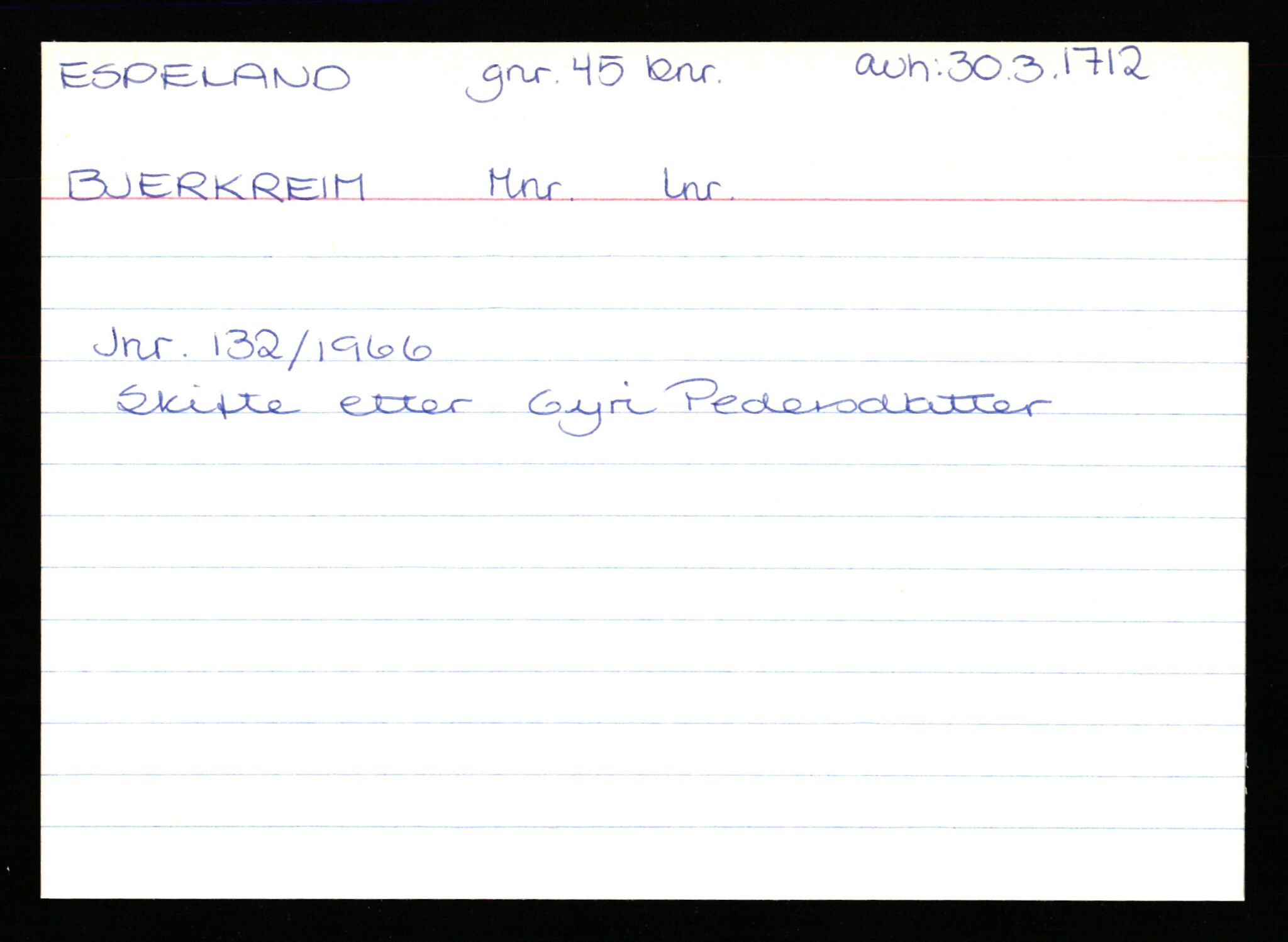 Statsarkivet i Stavanger, AV/SAST-A-101971/03/Y/Yk/L0009: Registerkort sortert etter gårdsnavn: Ersdal - Fikstveit, 1750-1930, p. 94