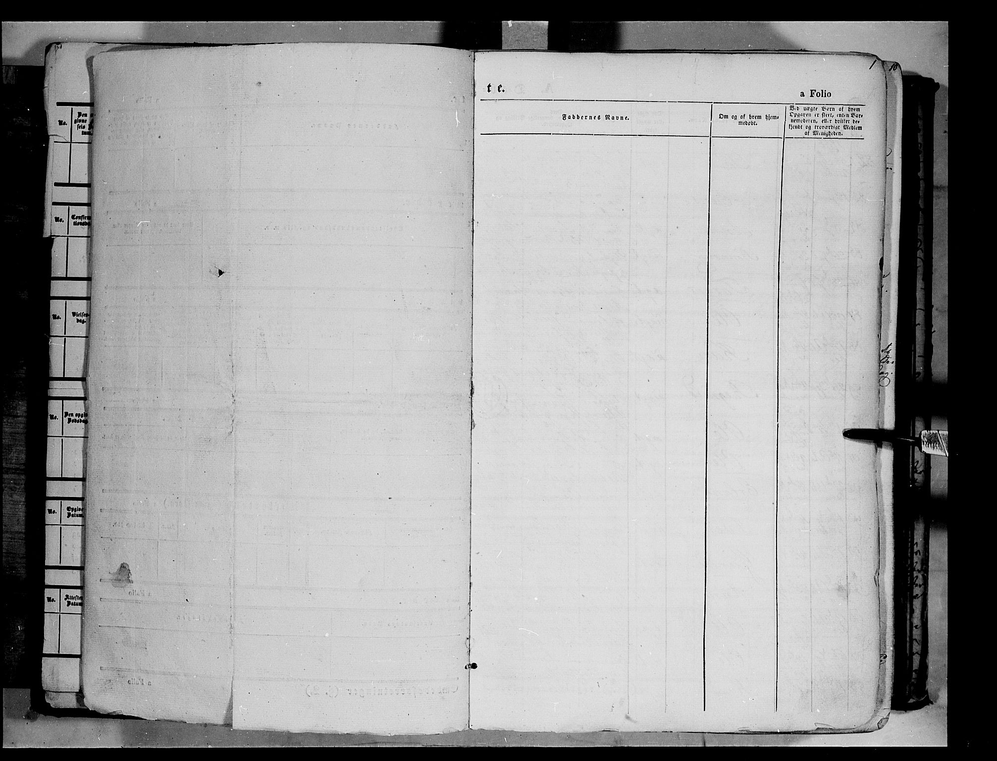 Vågå prestekontor, SAH/PREST-076/H/Ha/Haa/L0006: Parish register (official) no. 6 /1, 1856-1872, p. 1