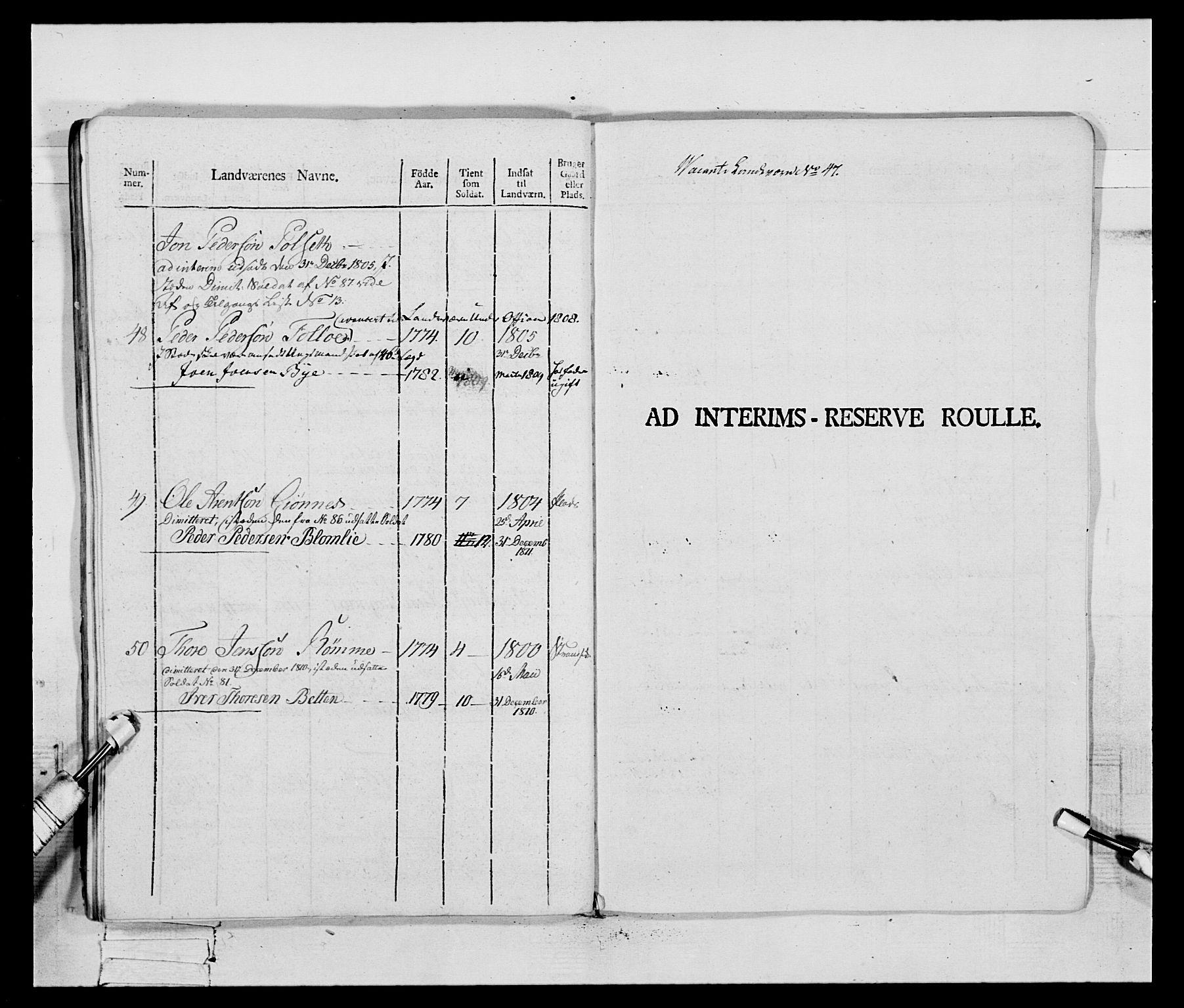 Generalitets- og kommissariatskollegiet, Det kongelige norske kommissariatskollegium, AV/RA-EA-5420/E/Eh/L0083c: 2. Trondheimske nasjonale infanteriregiment, 1810, p. 86