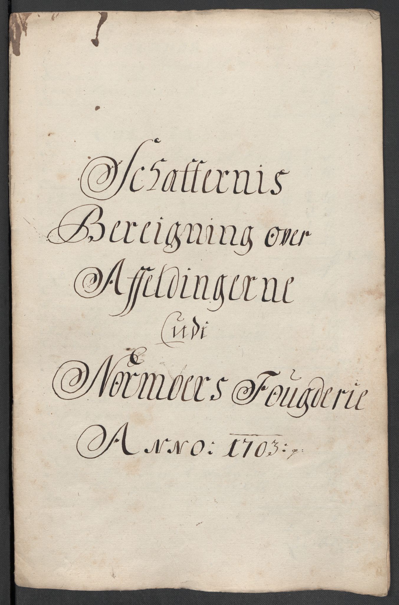 Rentekammeret inntil 1814, Reviderte regnskaper, Fogderegnskap, RA/EA-4092/R56/L3740: Fogderegnskap Nordmøre, 1703-1704, p. 161