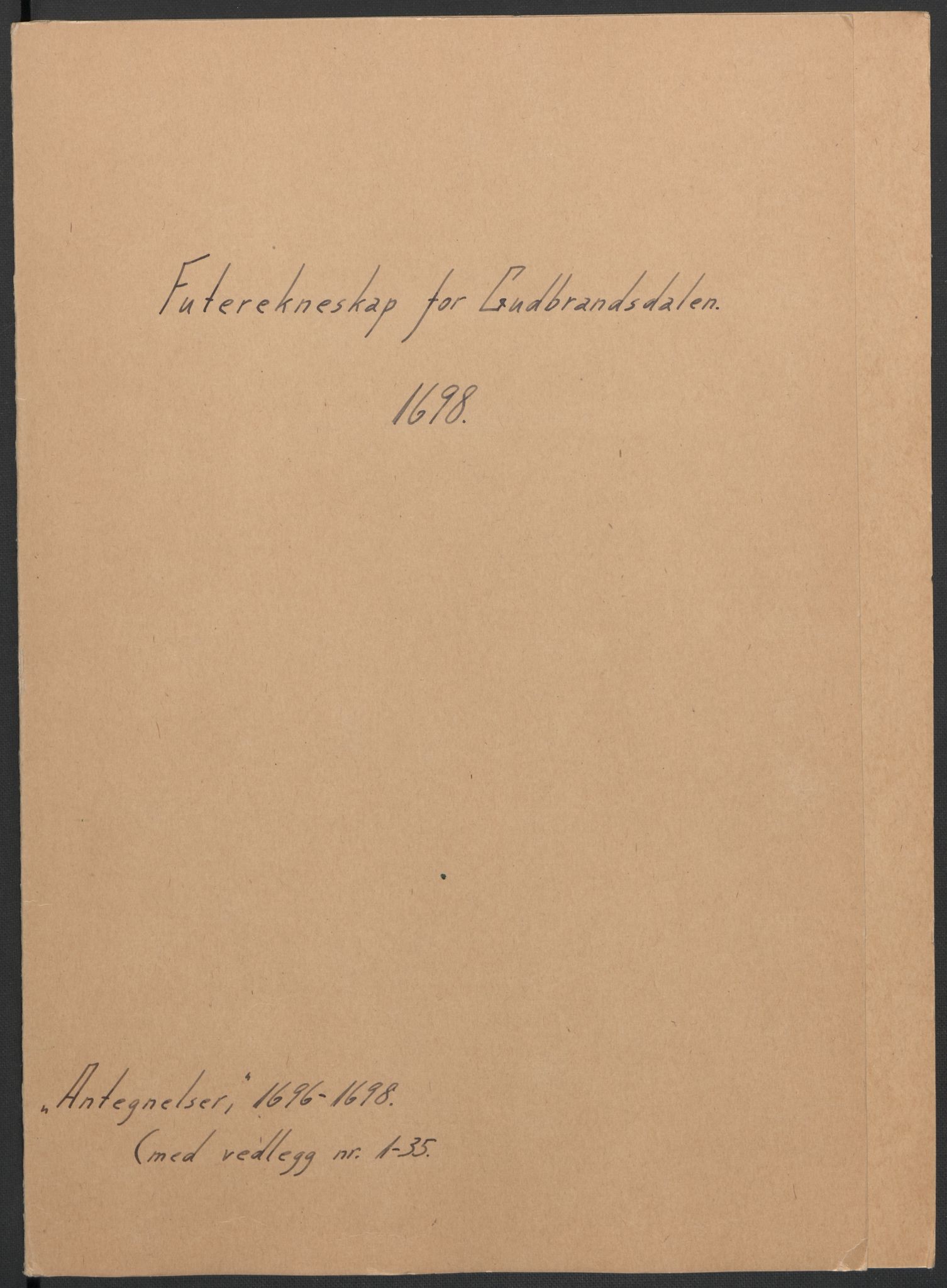 Rentekammeret inntil 1814, Reviderte regnskaper, Fogderegnskap, RA/EA-4092/R17/L1171: Fogderegnskap Gudbrandsdal, 1698, p. 218