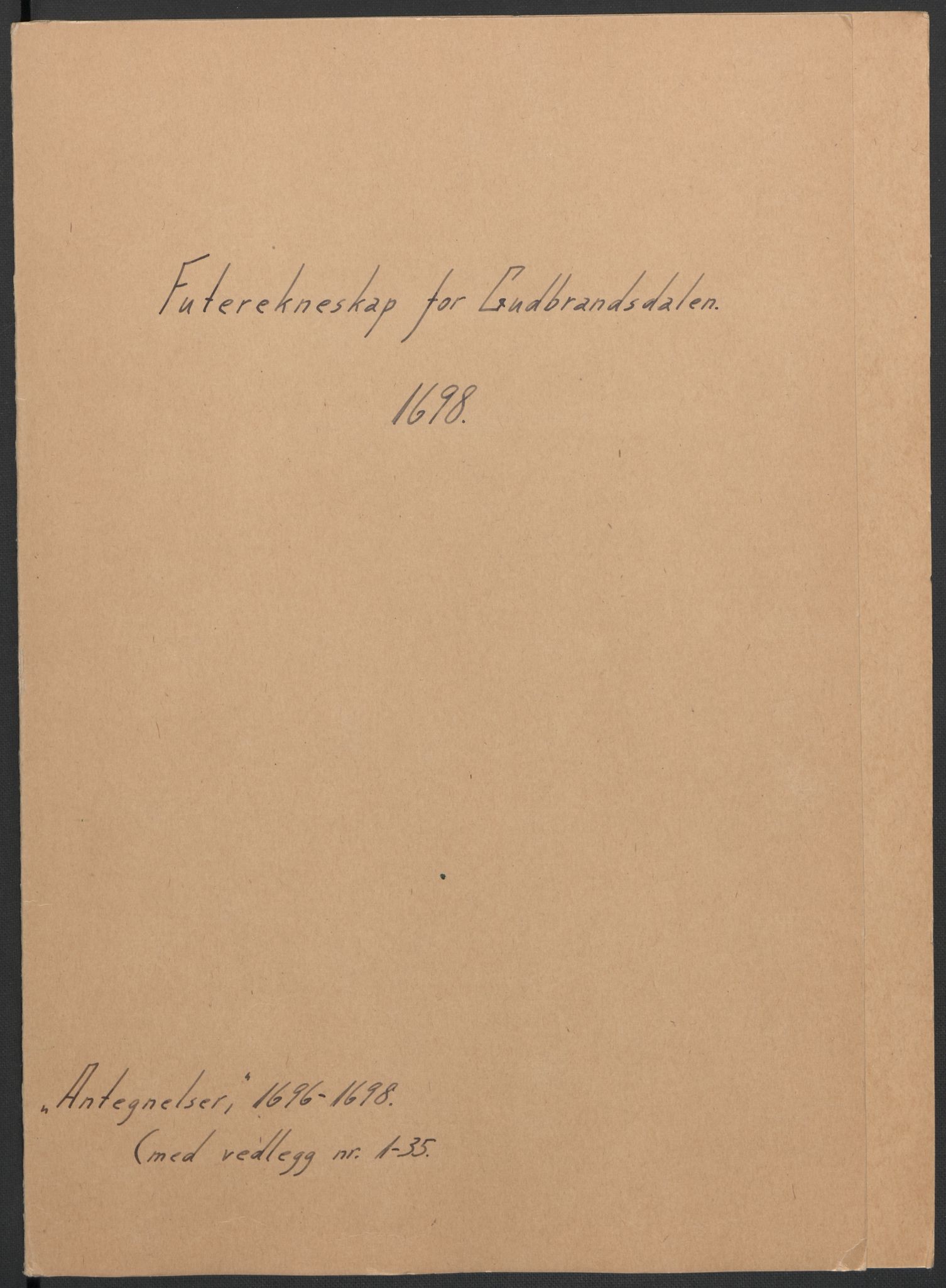 Rentekammeret inntil 1814, Reviderte regnskaper, Fogderegnskap, AV/RA-EA-4092/R17/L1171: Fogderegnskap Gudbrandsdal, 1698, p. 218
