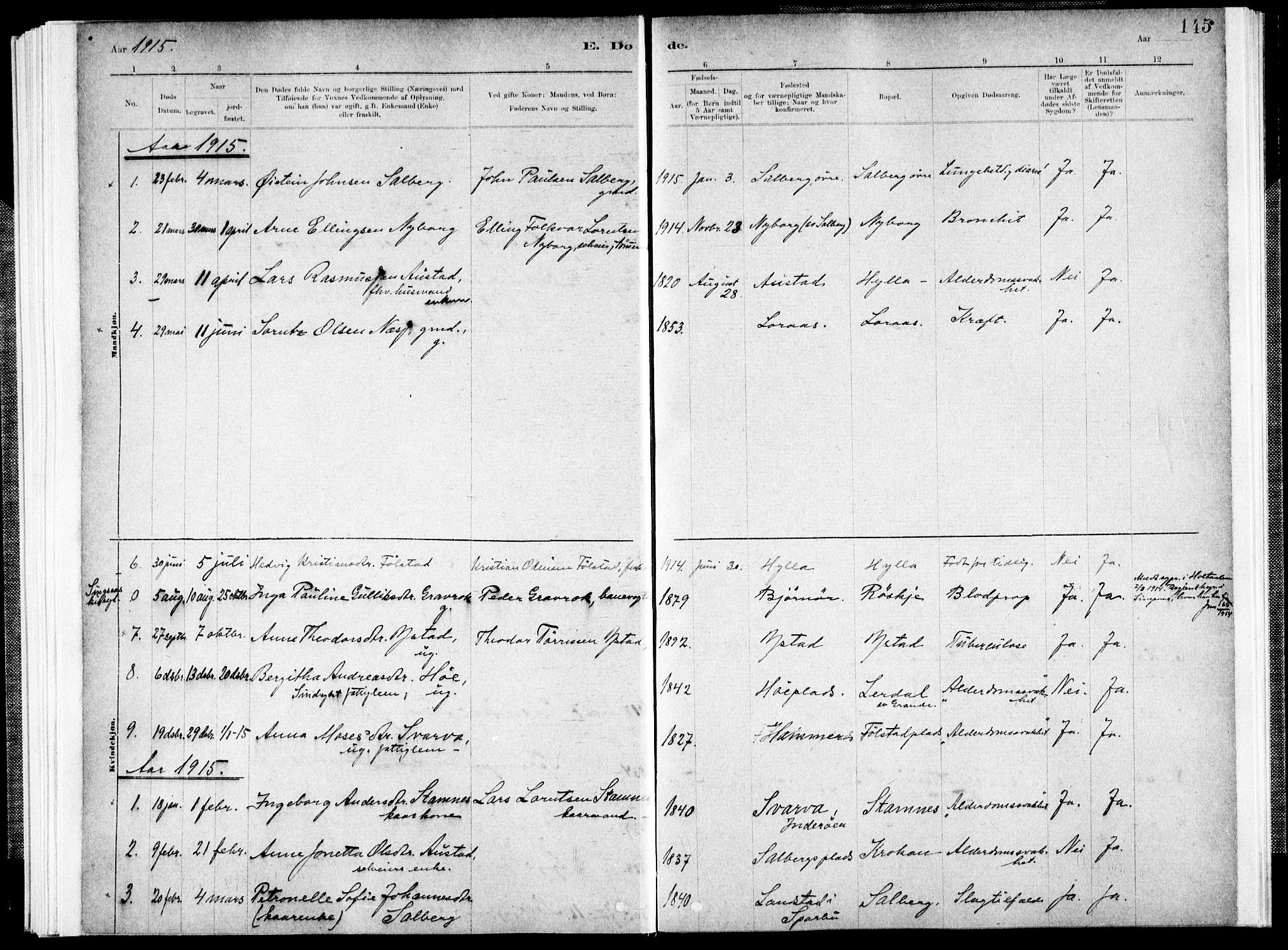 Ministerialprotokoller, klokkerbøker og fødselsregistre - Nord-Trøndelag, SAT/A-1458/731/L0309: Parish register (official) no. 731A01, 1879-1918, p. 145