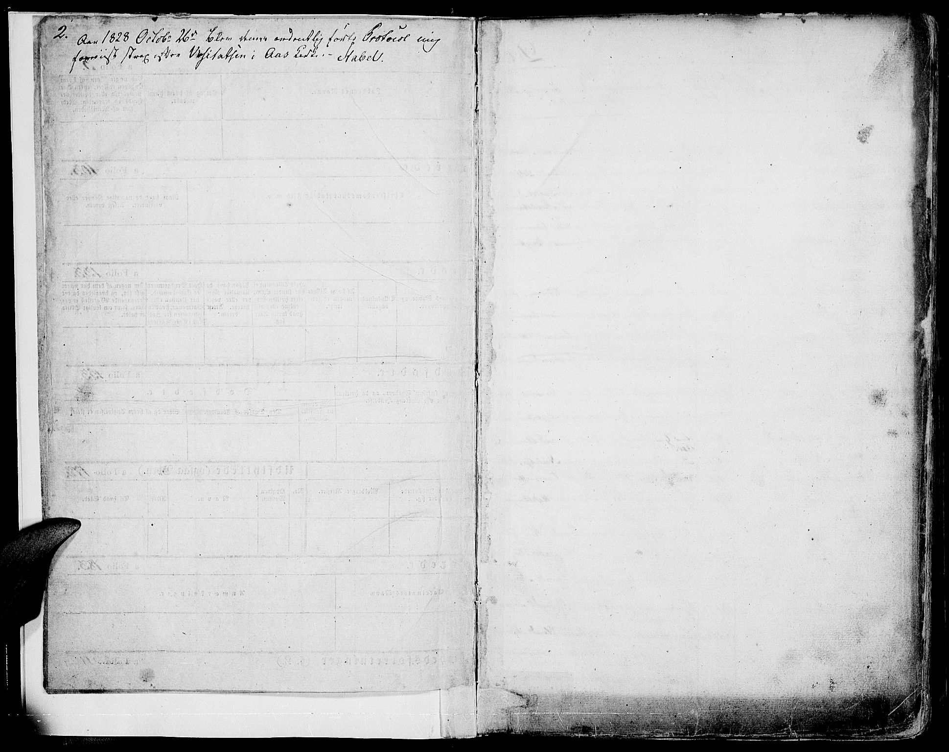 Vestre Toten prestekontor, SAH/PREST-108/H/Ha/Haa/L0002: Parish register (official) no. 2, 1825-1837, p. 2