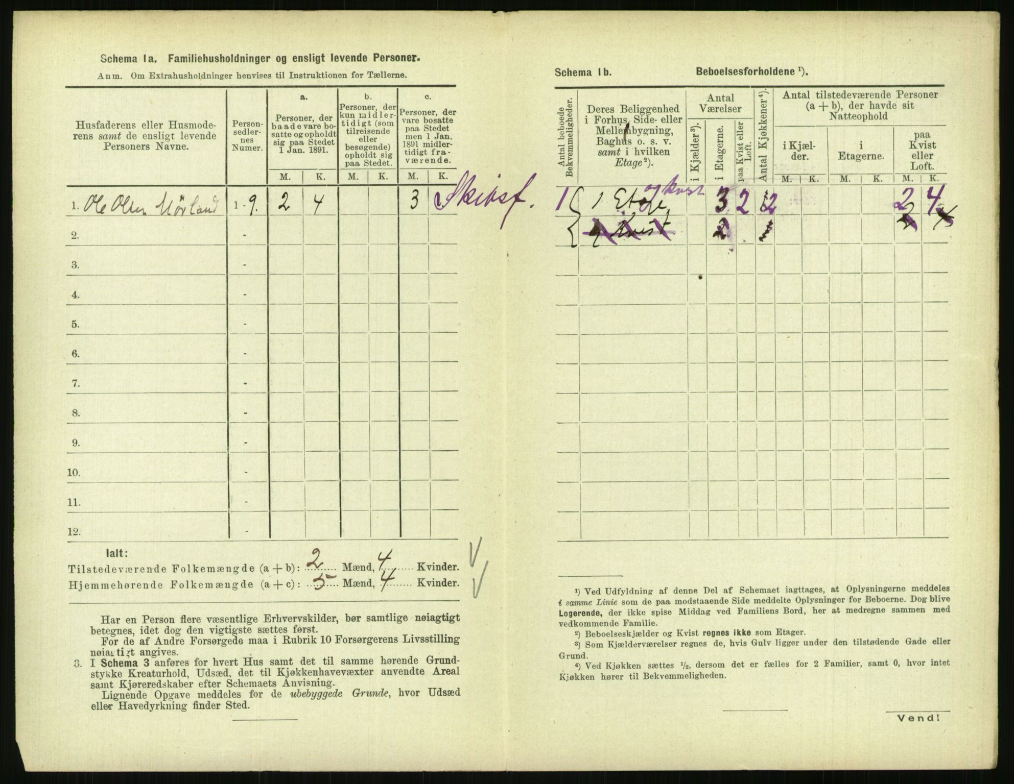 RA, 1891 census for 0903 Arendal, 1891, p. 169