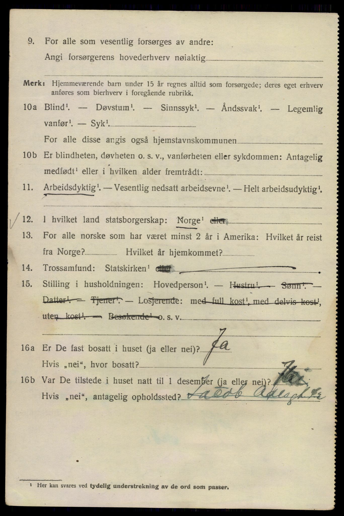 SAO, 1920 census for Kristiania, 1920, p. 593810