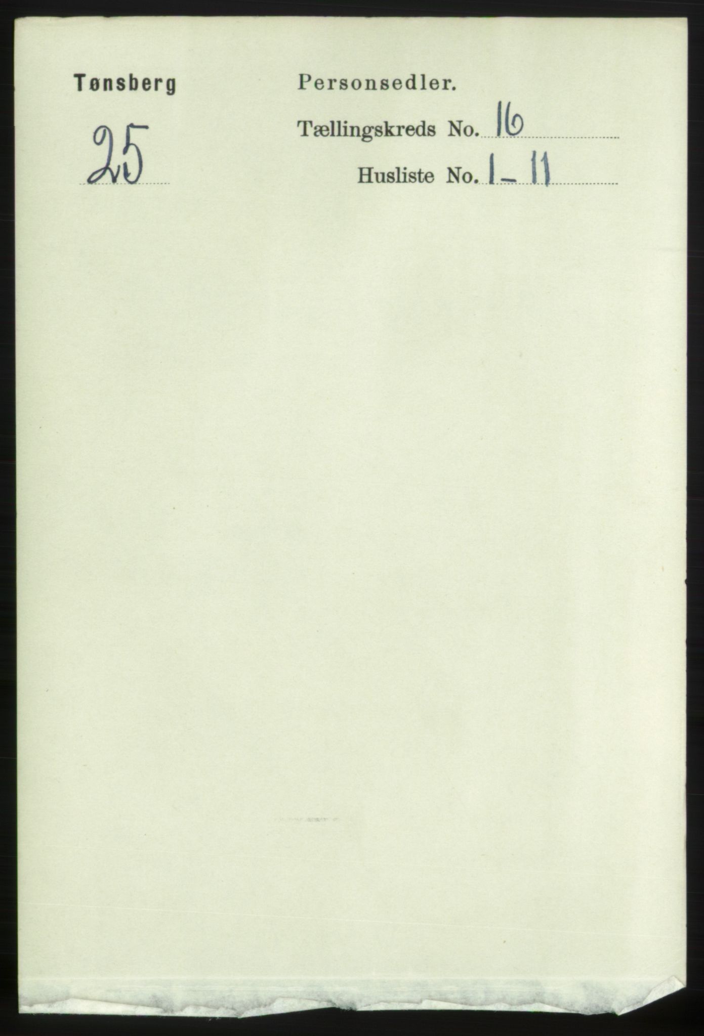 RA, 1891 census for 0705 Tønsberg, 1891, p. 4791