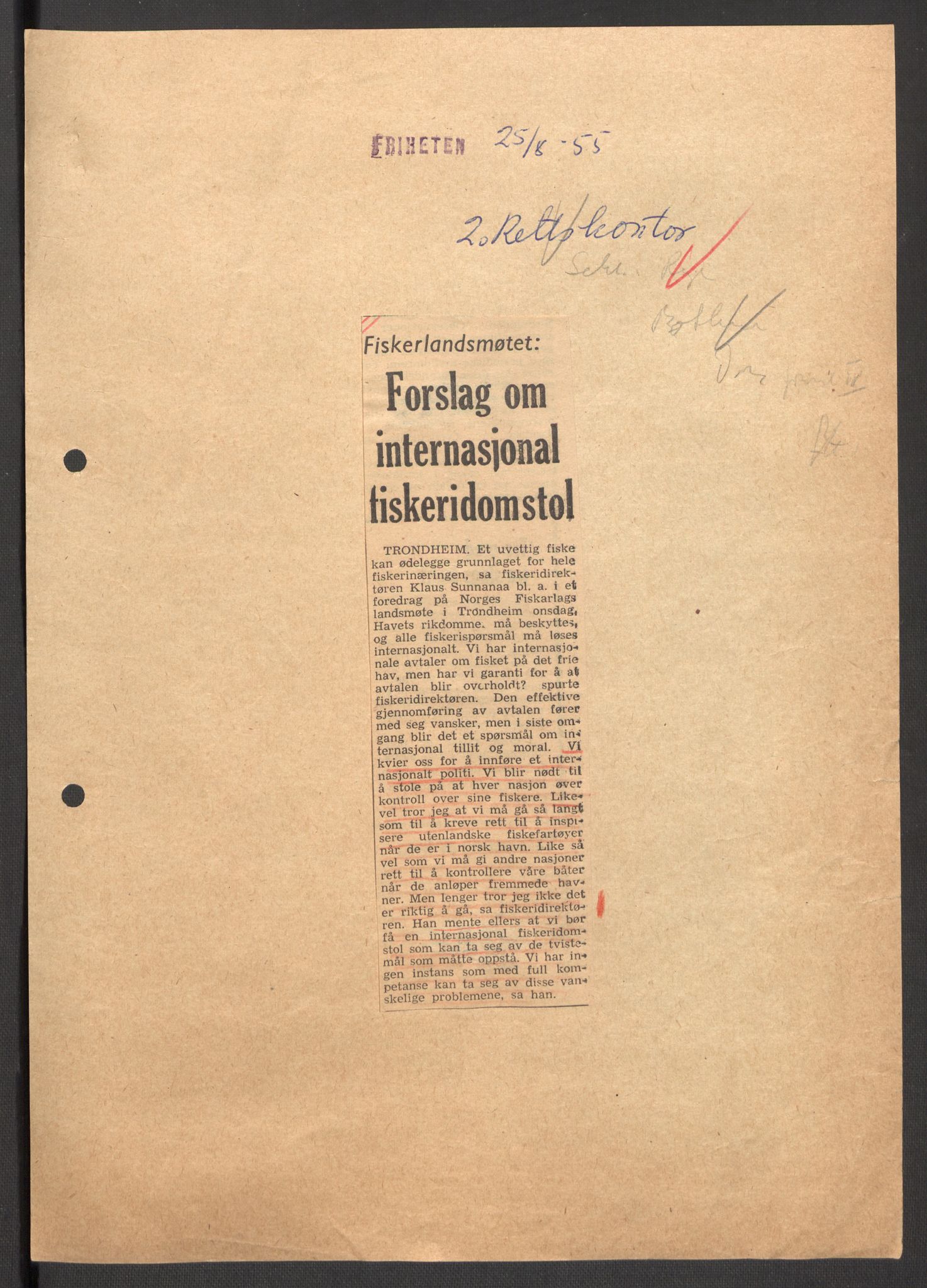 Utenriksdepartementet, RA/S-2259, 1954-1958, p. 561