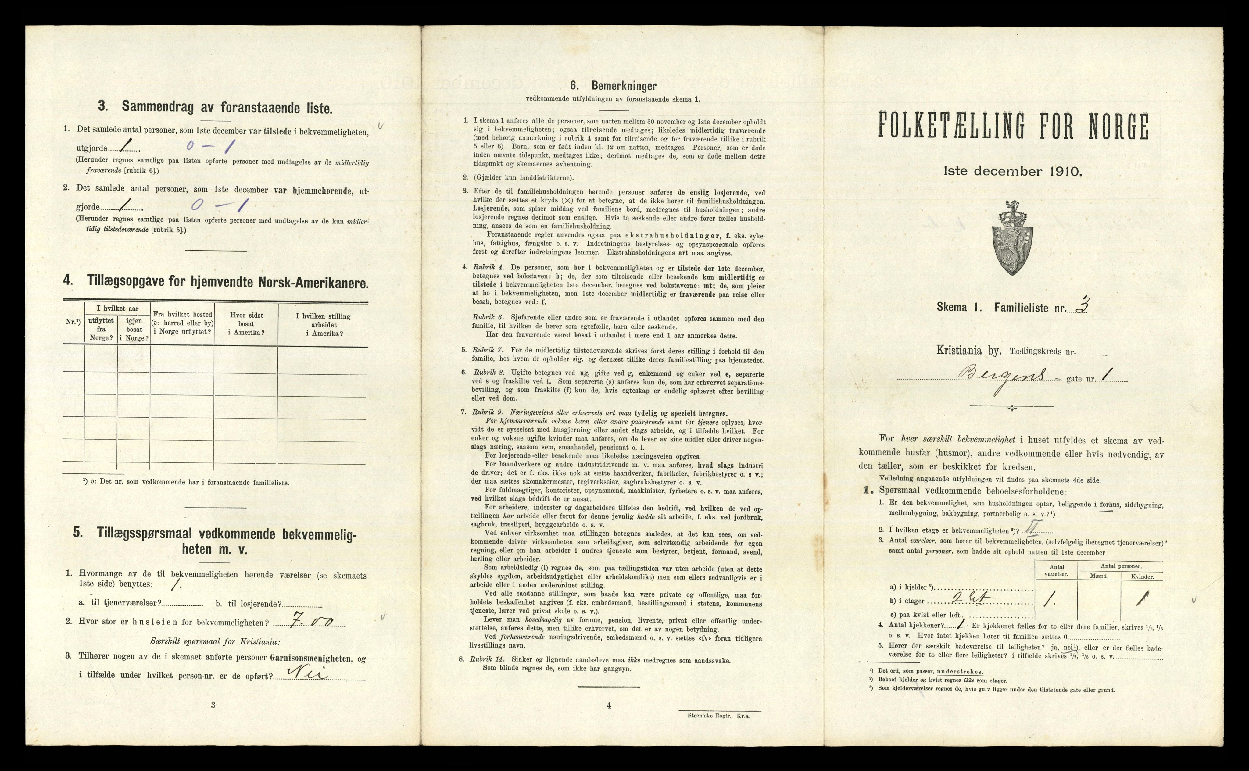 RA, 1910 census for Kristiania, 1910, p. 4827