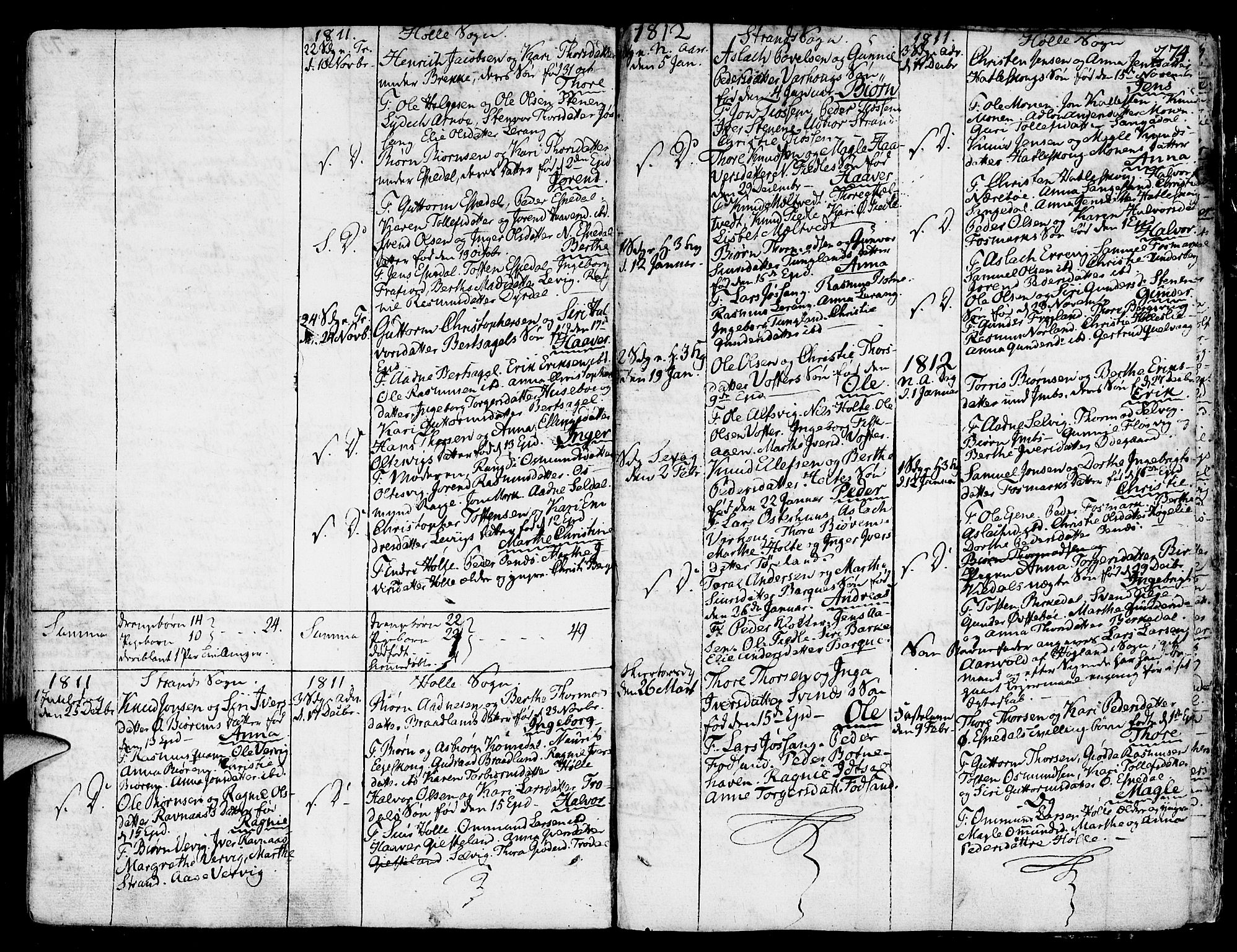 Strand sokneprestkontor, AV/SAST-A-101828/H/Ha/Haa/L0003: Parish register (official) no. A 3, 1769-1816, p. 274