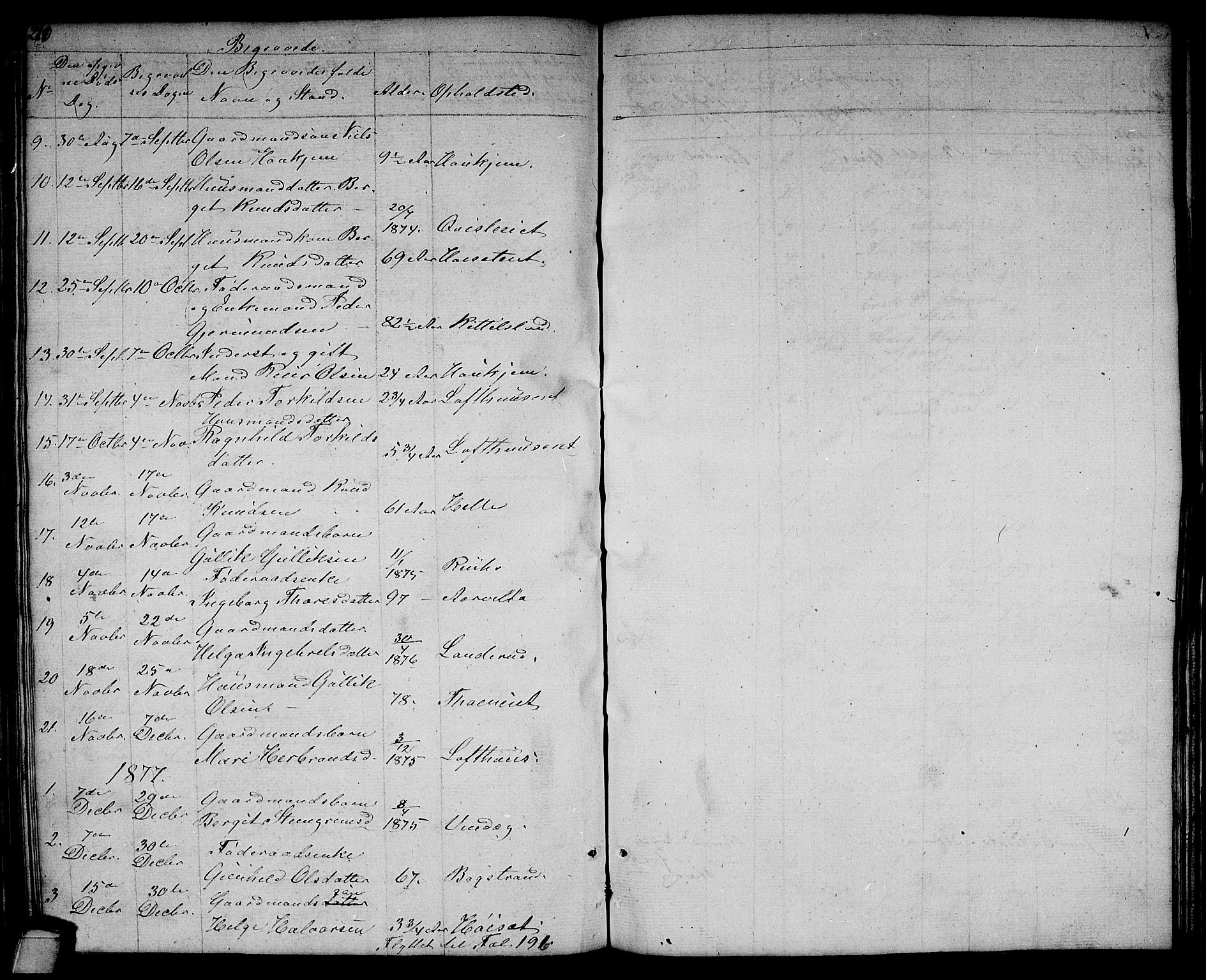 Rollag kirkebøker, AV/SAKO-A-240/G/Gb/L0001: Parish register (copy) no. II 1, 1836-1877, p. 220