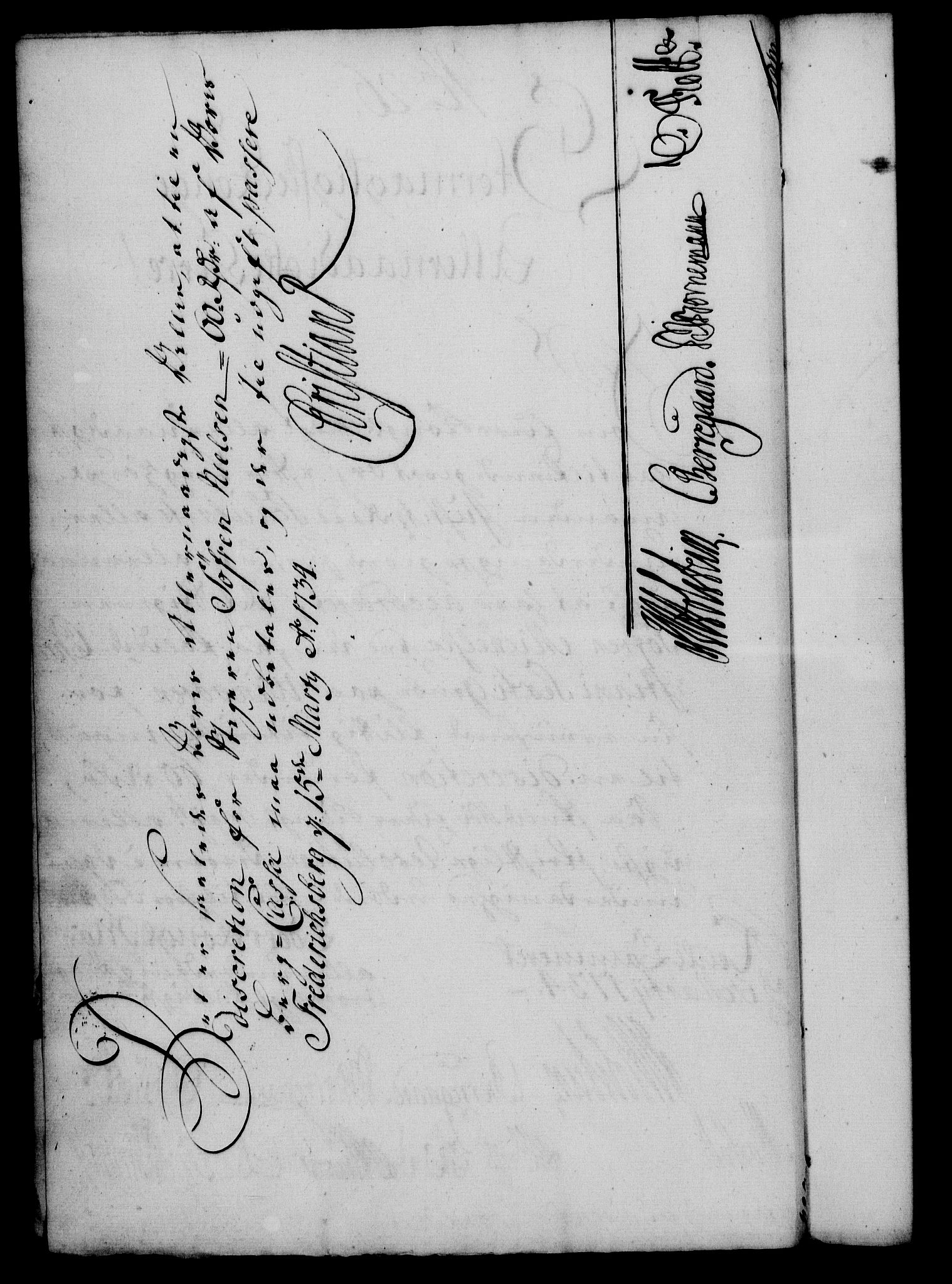 Rentekammeret, Kammerkanselliet, RA/EA-3111/G/Gf/Gfa/L0017: Norsk relasjons- og resolusjonsprotokoll (merket RK 52.17), 1734, p. 157