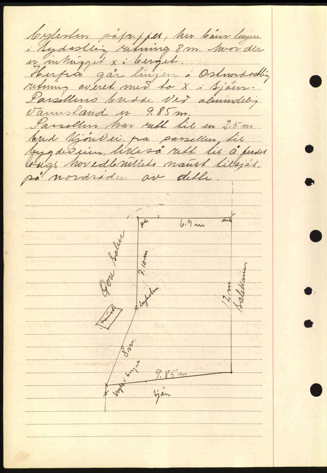 Nordre Sunnmøre sorenskriveri, AV/SAT-A-0006/1/2/2C/2Ca: Mortgage book no. A9, 1940-1940, Diary no: : 1165/1940