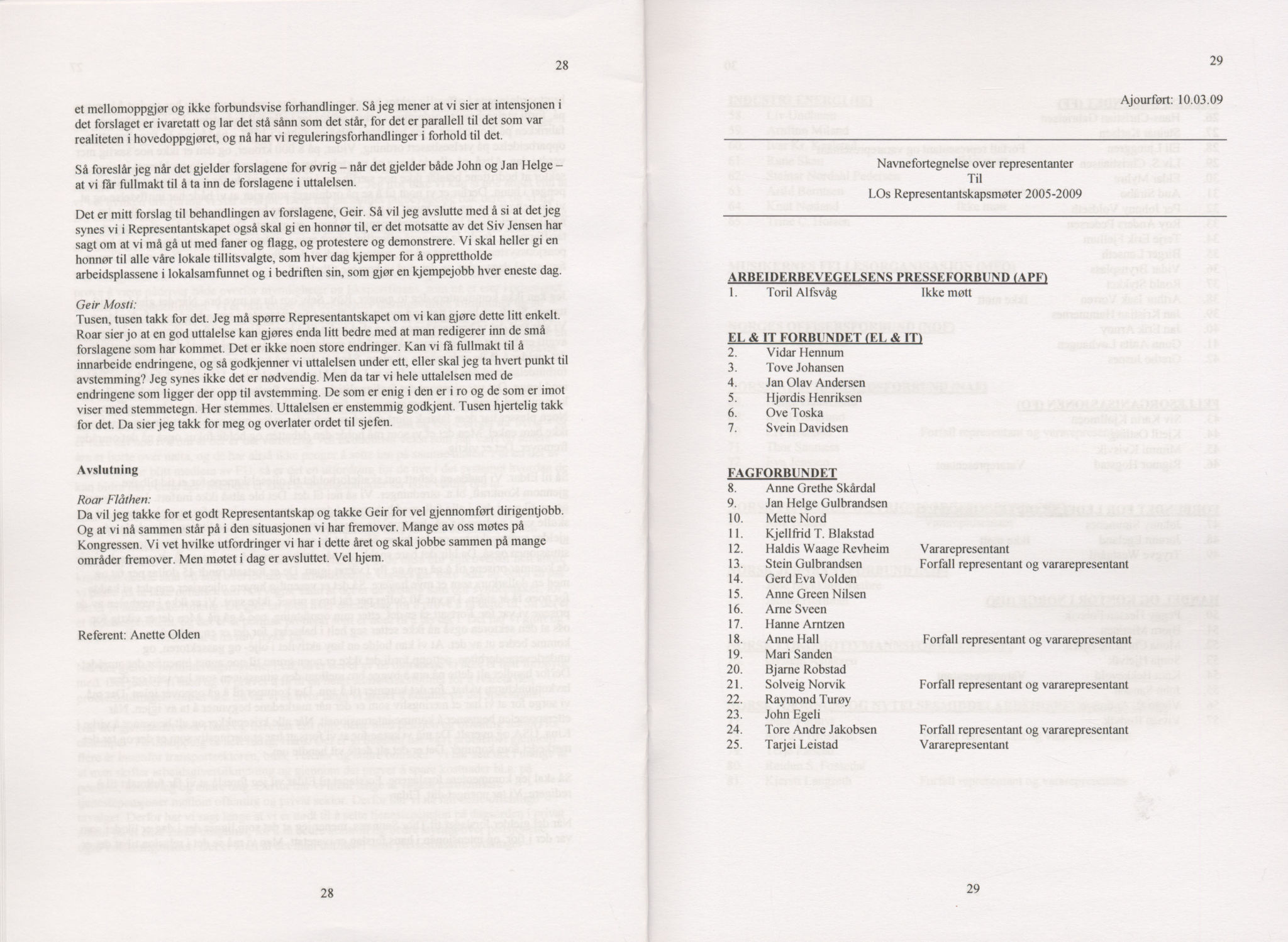 Landsorganisasjonen i Norge, AAB/ARK-1579, 2009-2014, p. 16