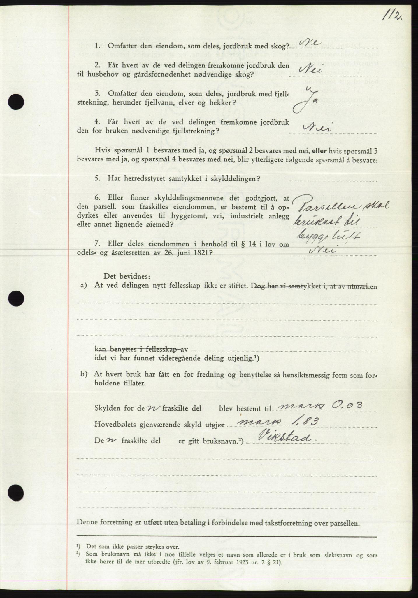 Søre Sunnmøre sorenskriveri, AV/SAT-A-4122/1/2/2C/L0067: Mortgage book no. 61, 1938-1939, Diary no: : 62/1939