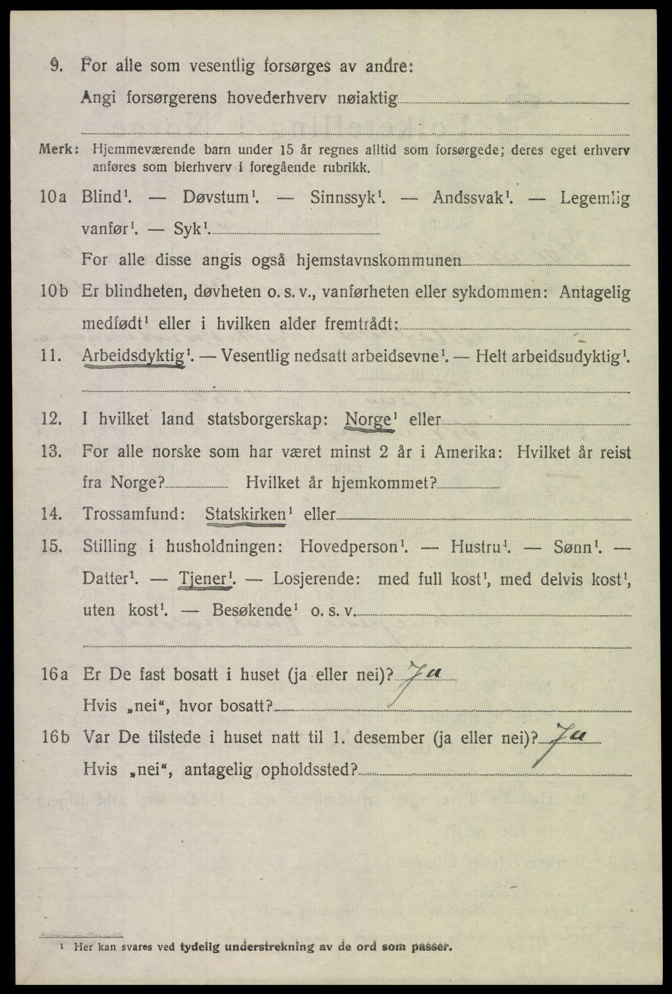 SAH, 1920 census for Sør-Aurdal, 1920, p. 6672