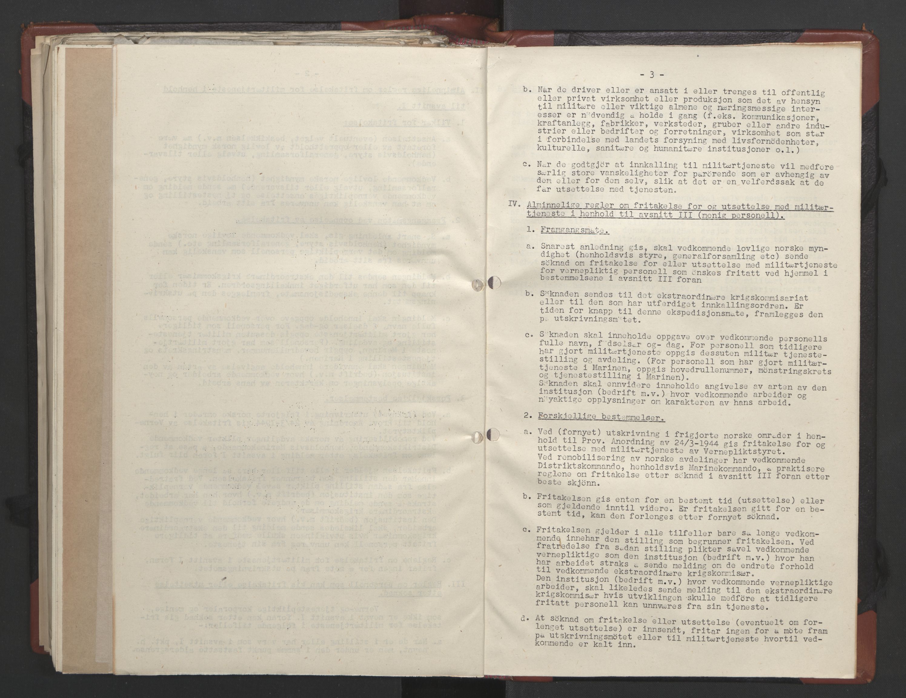 Statsrådssekretariatet, AV/RA-S-1001/A/Ac/L0125: Kgl. res. 21/7-15/12, 1944, p. 301