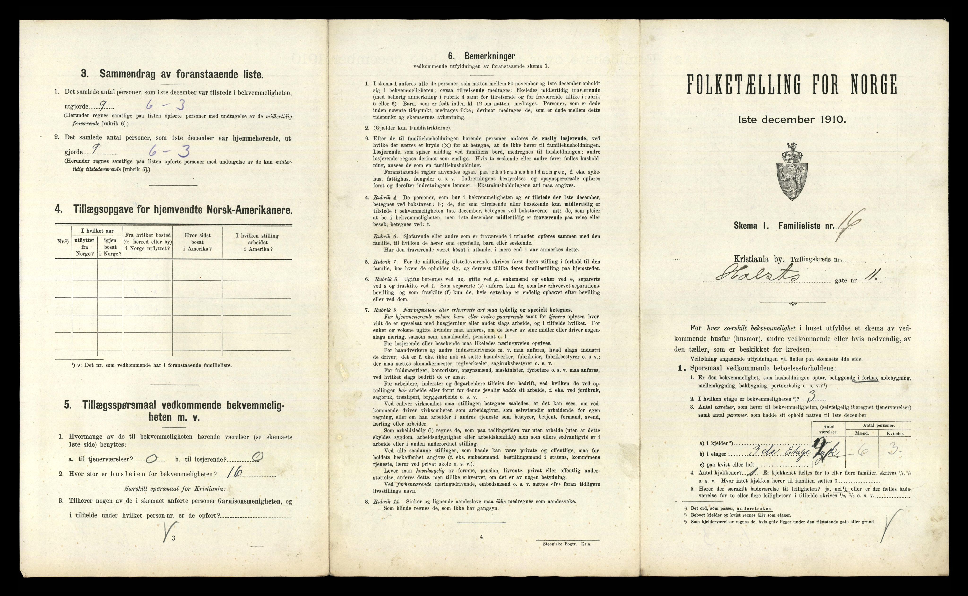 RA, 1910 census for Kristiania, 1910, p. 40263