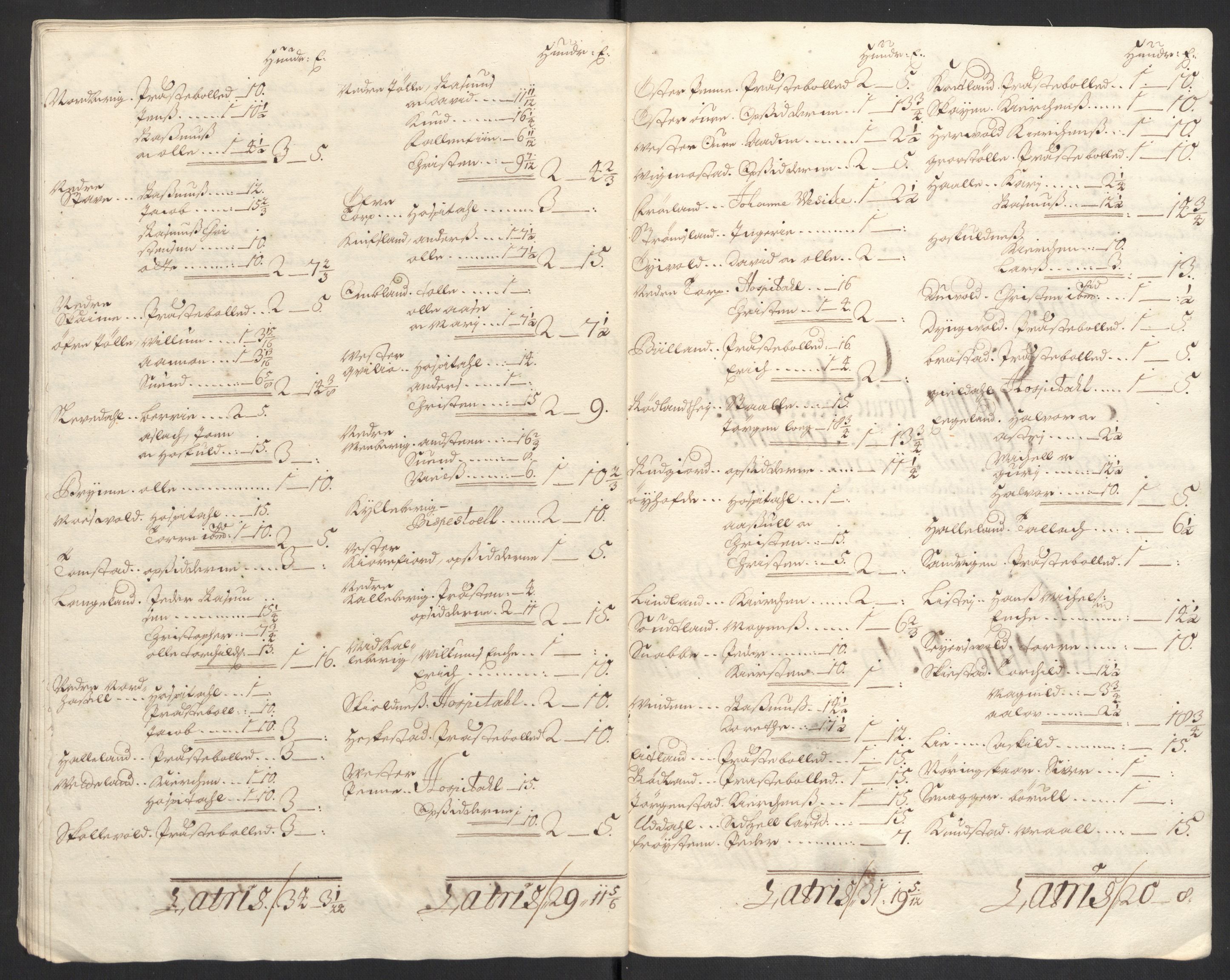 Rentekammeret inntil 1814, Reviderte regnskaper, Fogderegnskap, AV/RA-EA-4092/R43/L2548: Fogderegnskap Lista og Mandal, 1700, p. 210