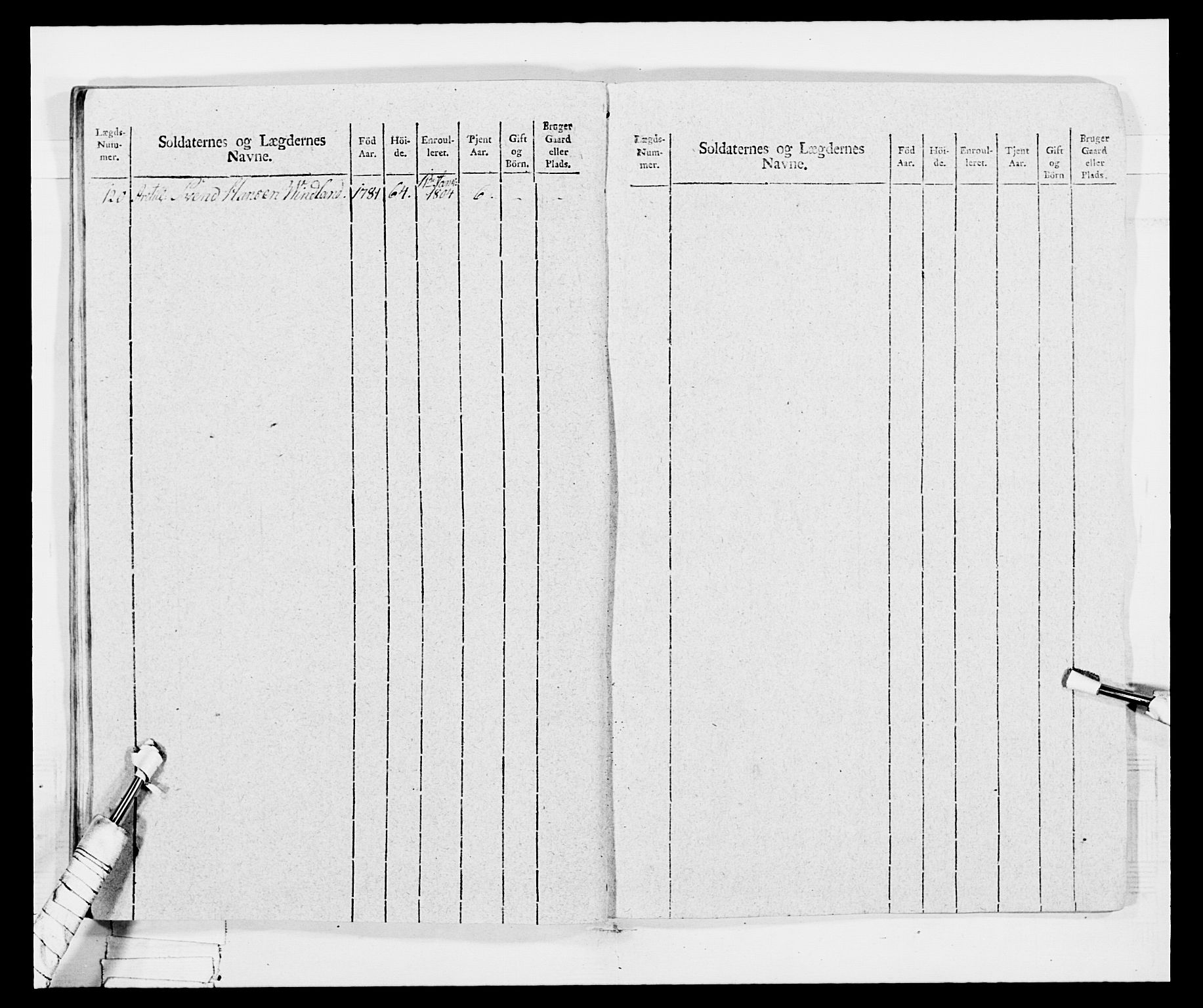 Generalitets- og kommissariatskollegiet, Det kongelige norske kommissariatskollegium, AV/RA-EA-5420/E/Eh/L0034: Nordafjelske gevorbne infanteriregiment, 1810, p. 40