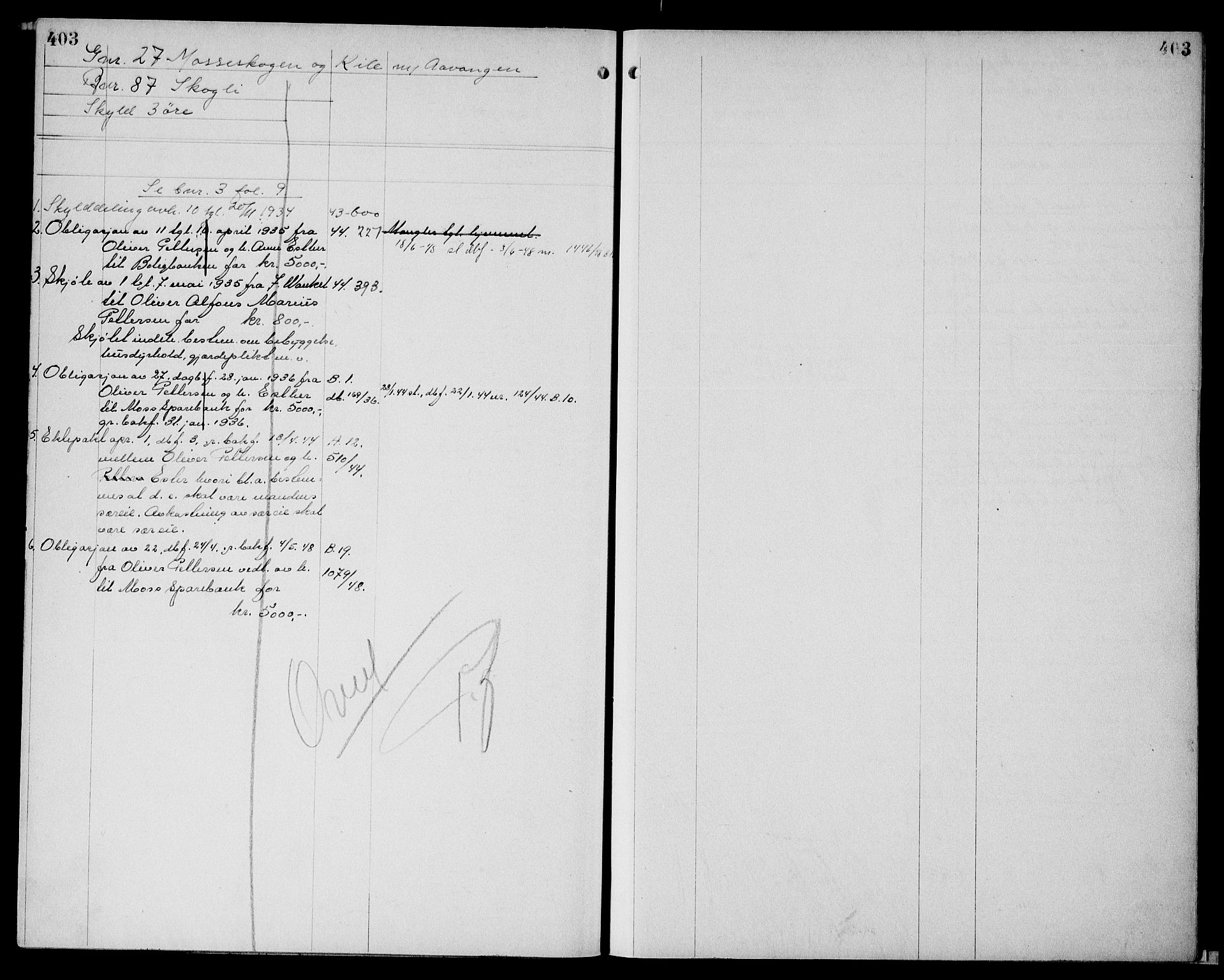 Moss sorenskriveri, AV/SAO-A-10168: Mortgage register no. XI 5, 1834-1961, p. 403