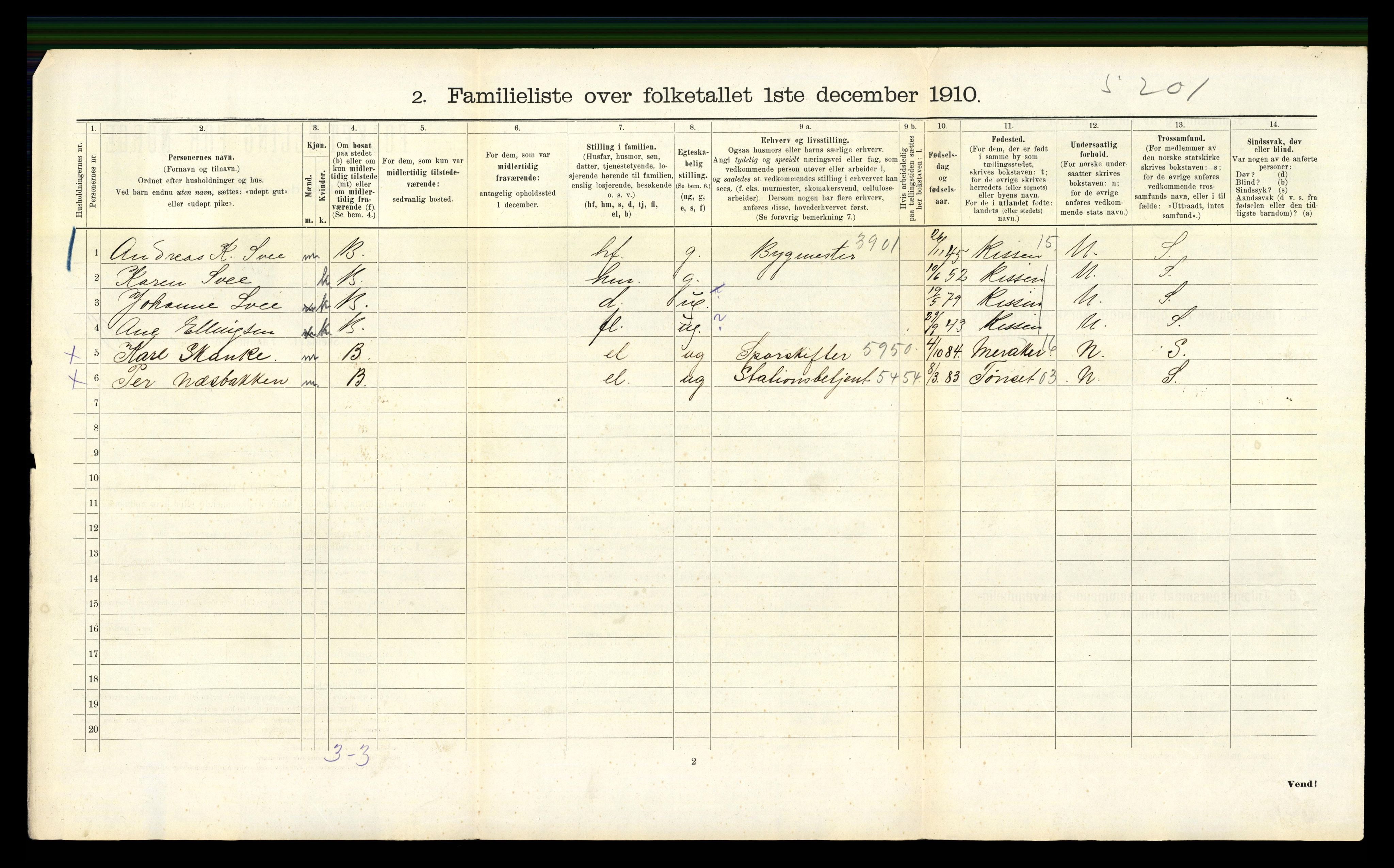 RA, 1910 census for Trondheim, 1910, p. 16350