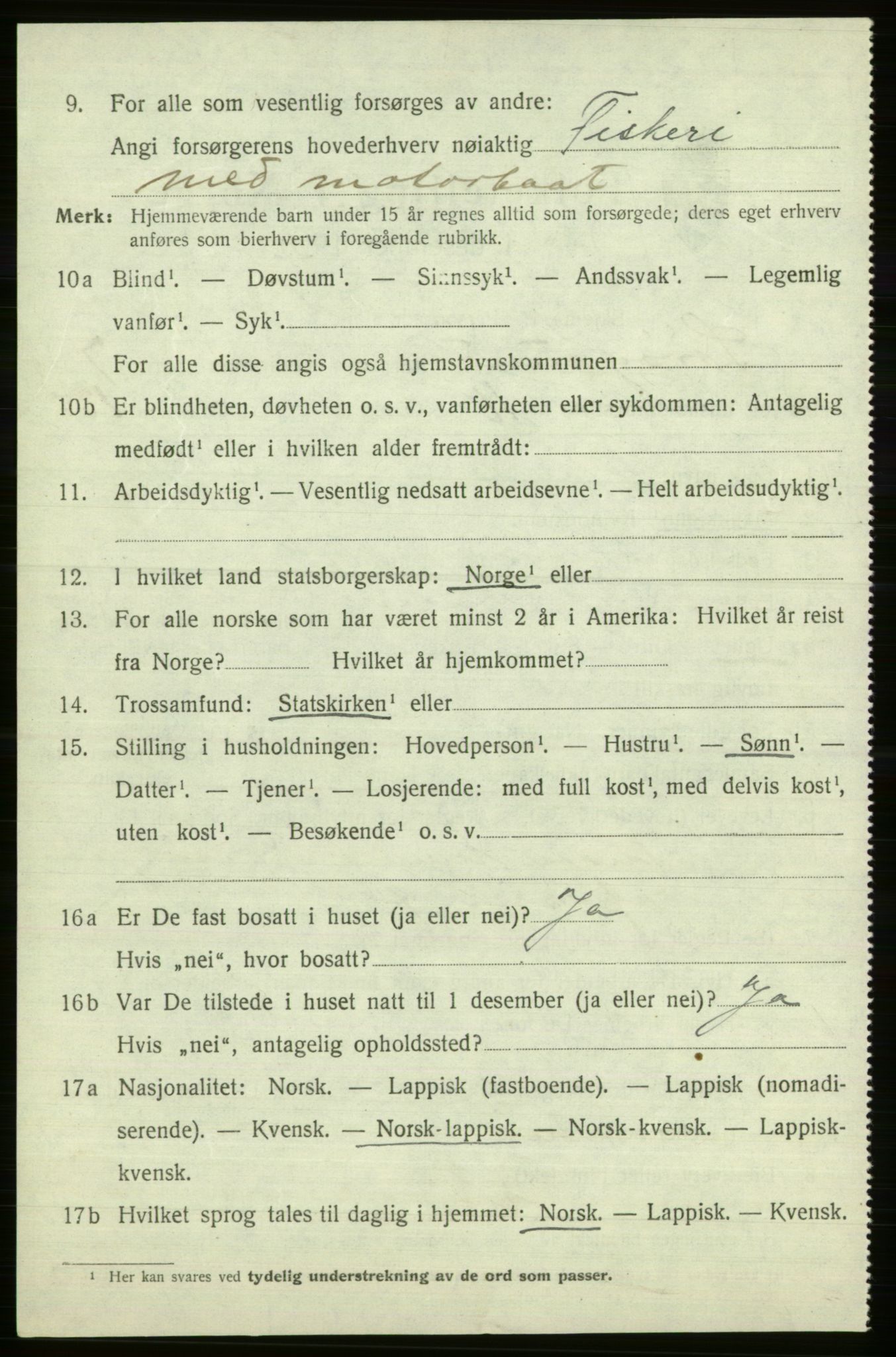 SATØ, 1920 census for Sørøysund rural district, 1920, p. 2959