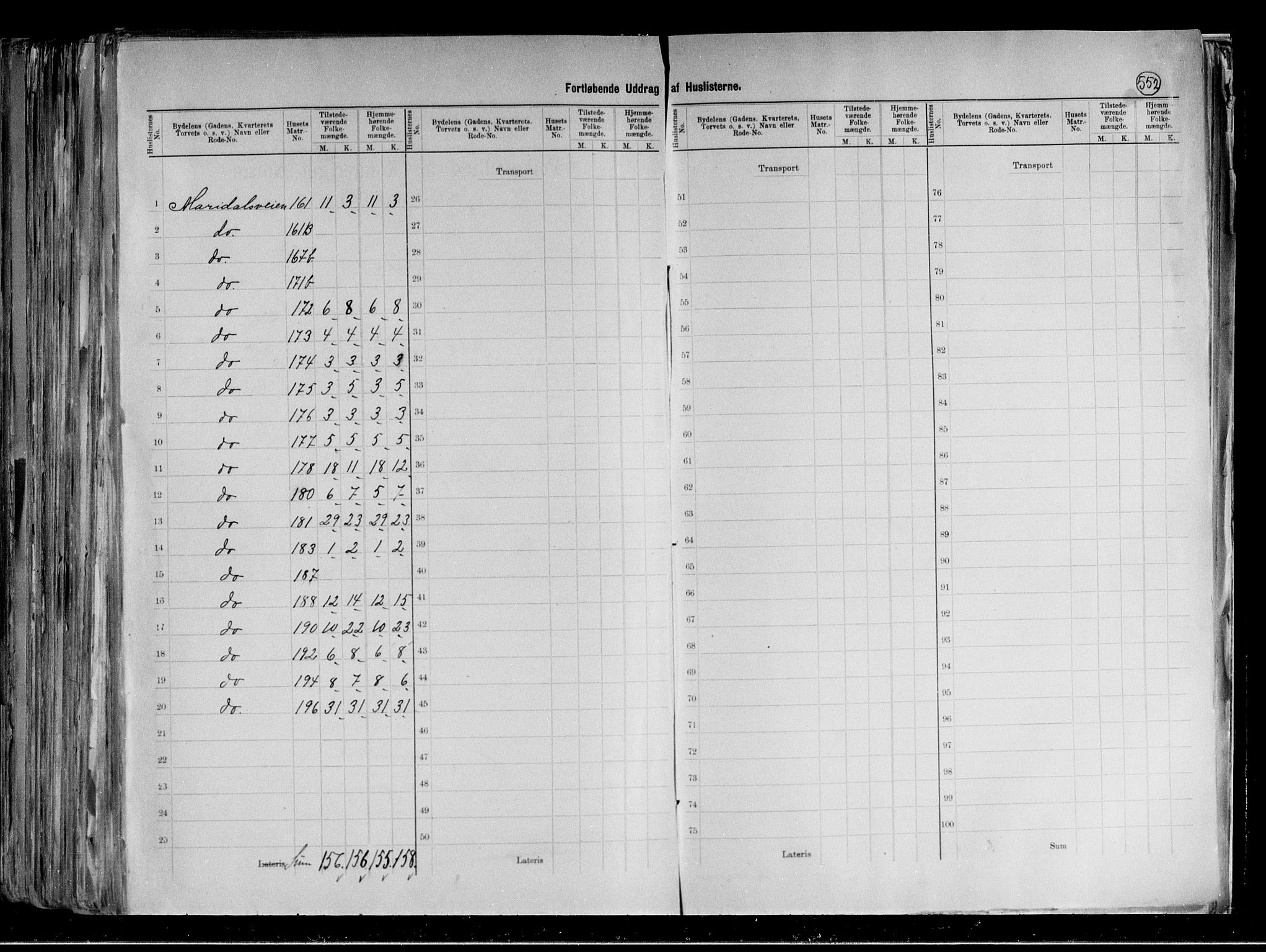RA, 1891 census for 0301 Kristiania, 1891, p. 151064