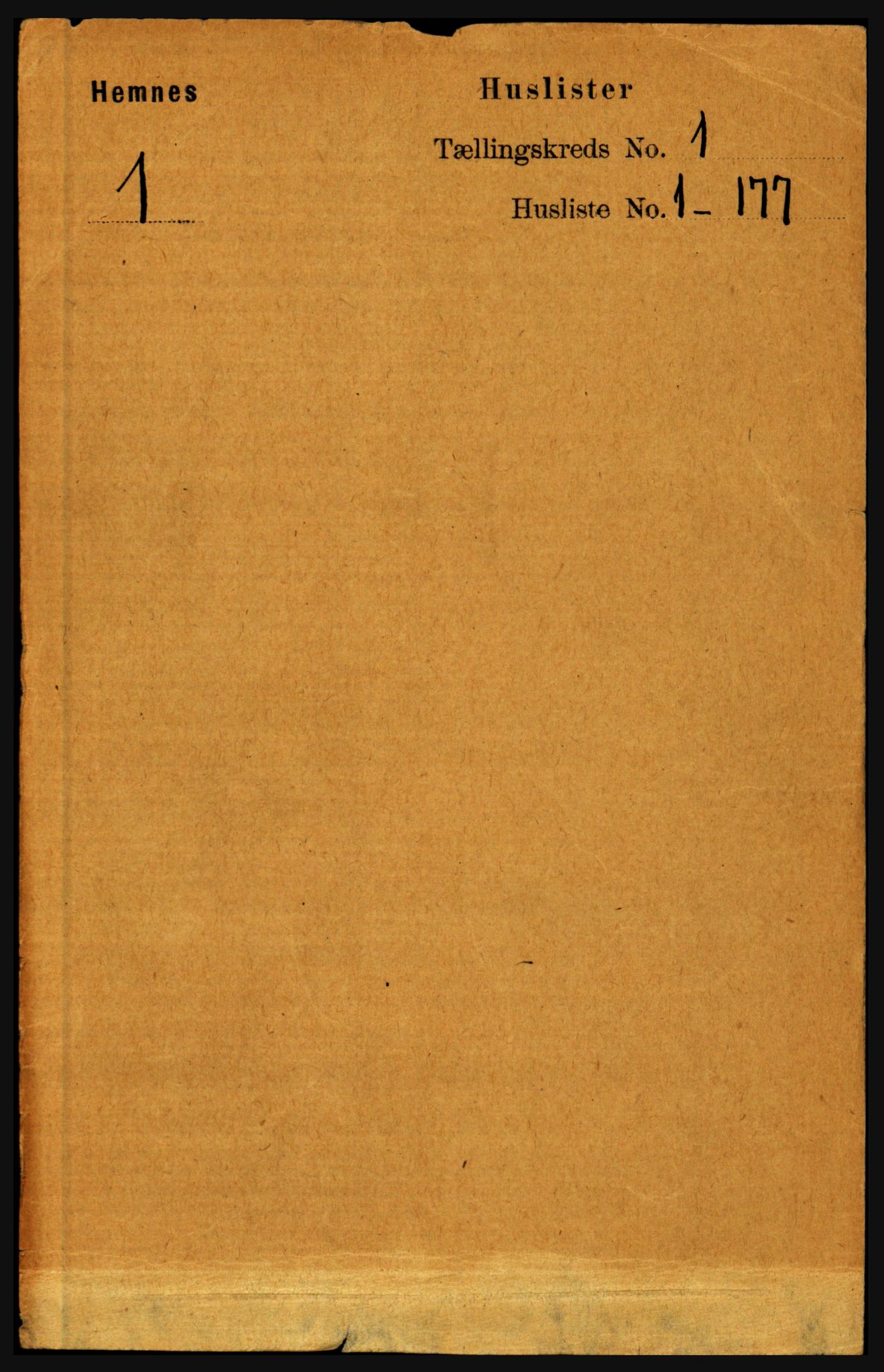 RA, 1891 census for 1832 Hemnes, 1891, p. 31