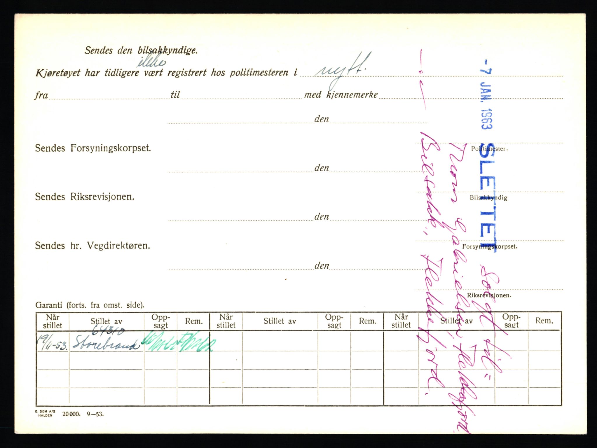 Stavanger trafikkstasjon, AV/SAST-A-101942/0/F/L0020: L-11000 - L-11499, 1930-1971, p. 78