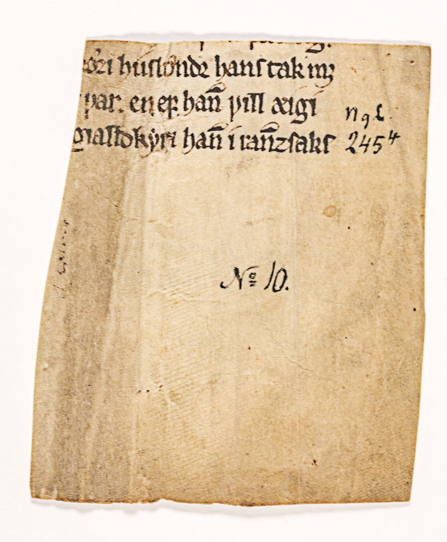 Riksarkivets diplomsamling, AV/RA-EA-5965/F26/L0002: Norrøne membranfragmenter bestand 2-9 (10), 1100-1536, p. 334