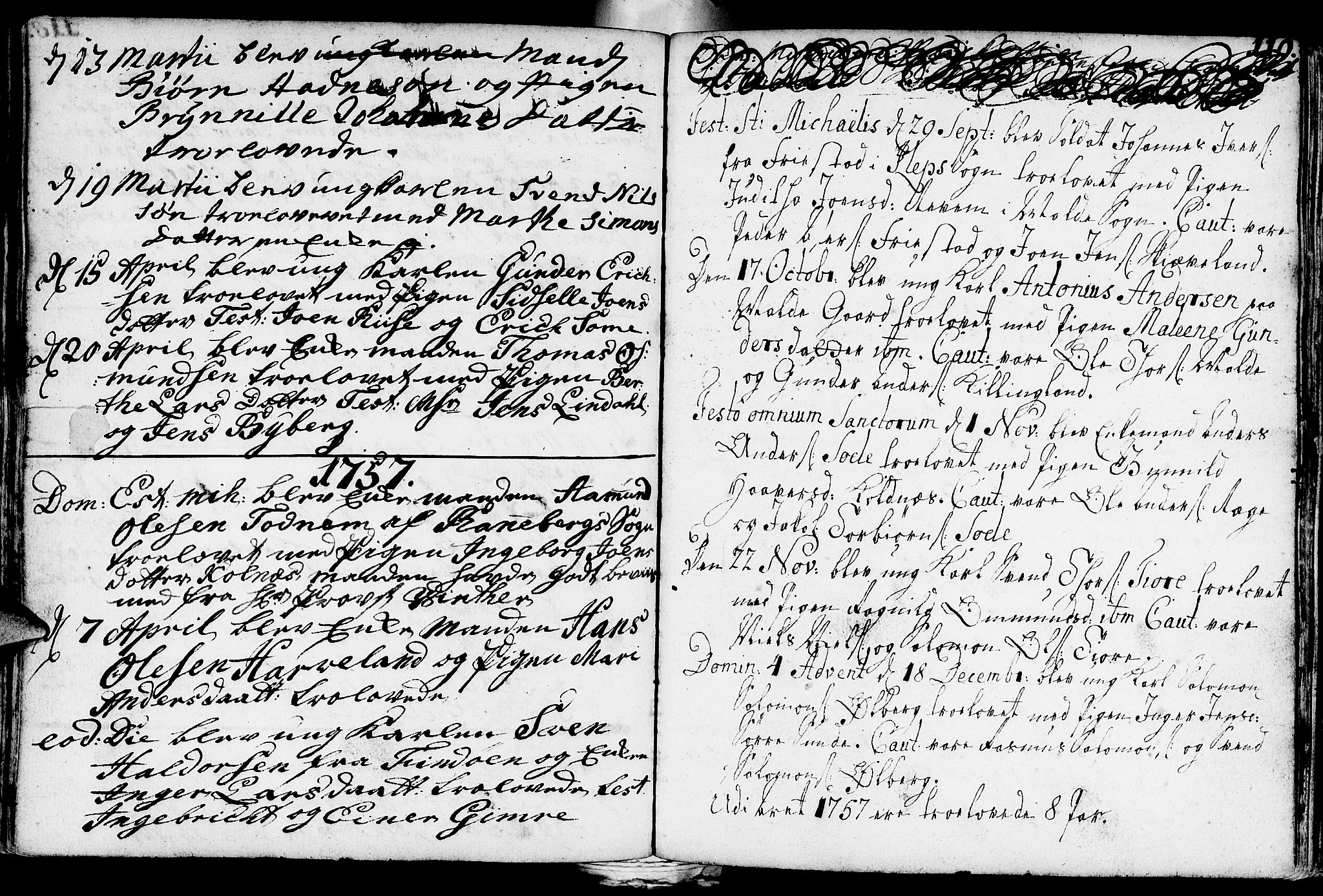 Håland sokneprestkontor, AV/SAST-A-101802/001/30BA/L0002: Parish register (official) no. A 2, 1722-1794, p. 119