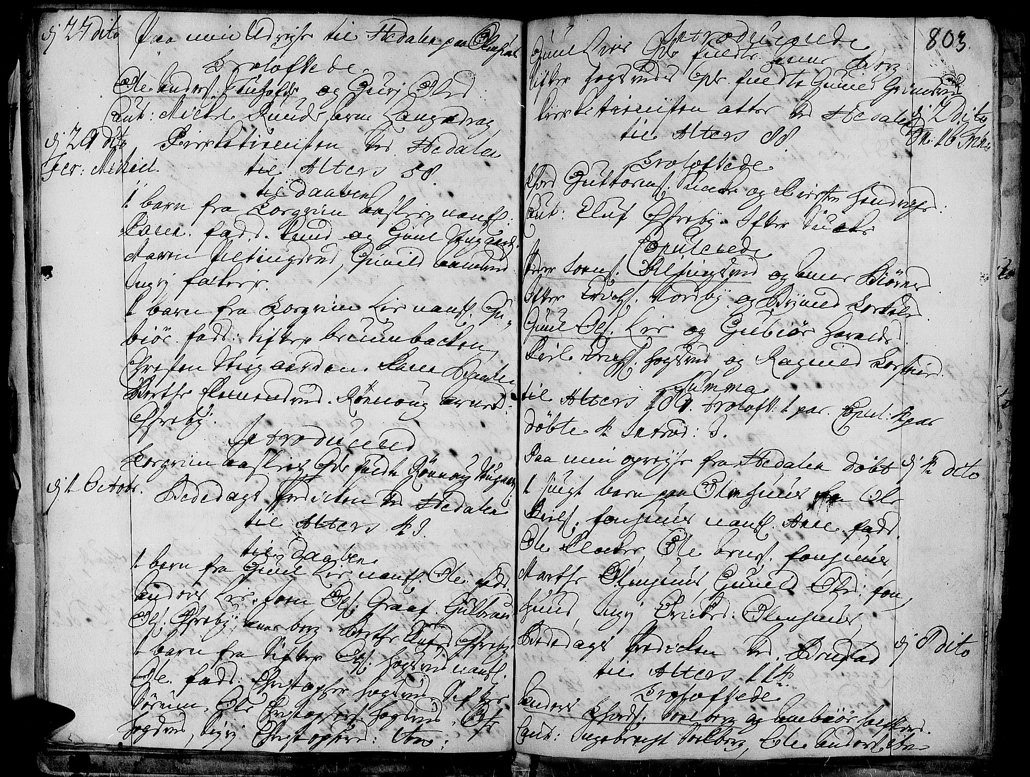 Aurdal prestekontor, SAH/PREST-126/H/Ha/Haa/L0001: Parish register (official) no. 1-3, 1692-1730, p. 803