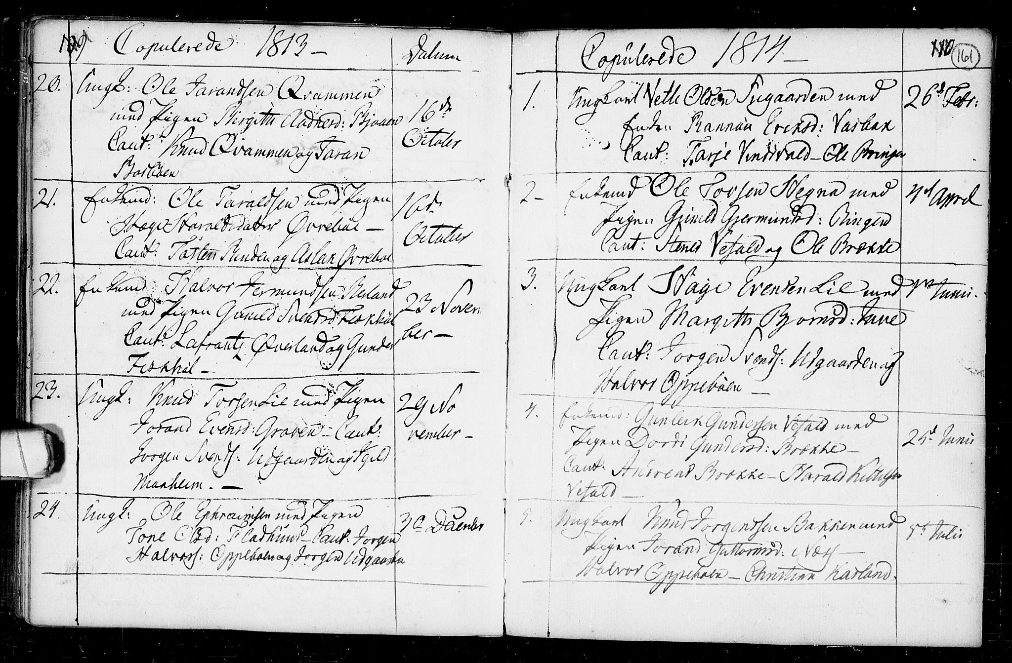 Seljord kirkebøker, SAKO/A-20/F/Fa/L0008: Parish register (official) no. I 8, 1755-1814, p. 161