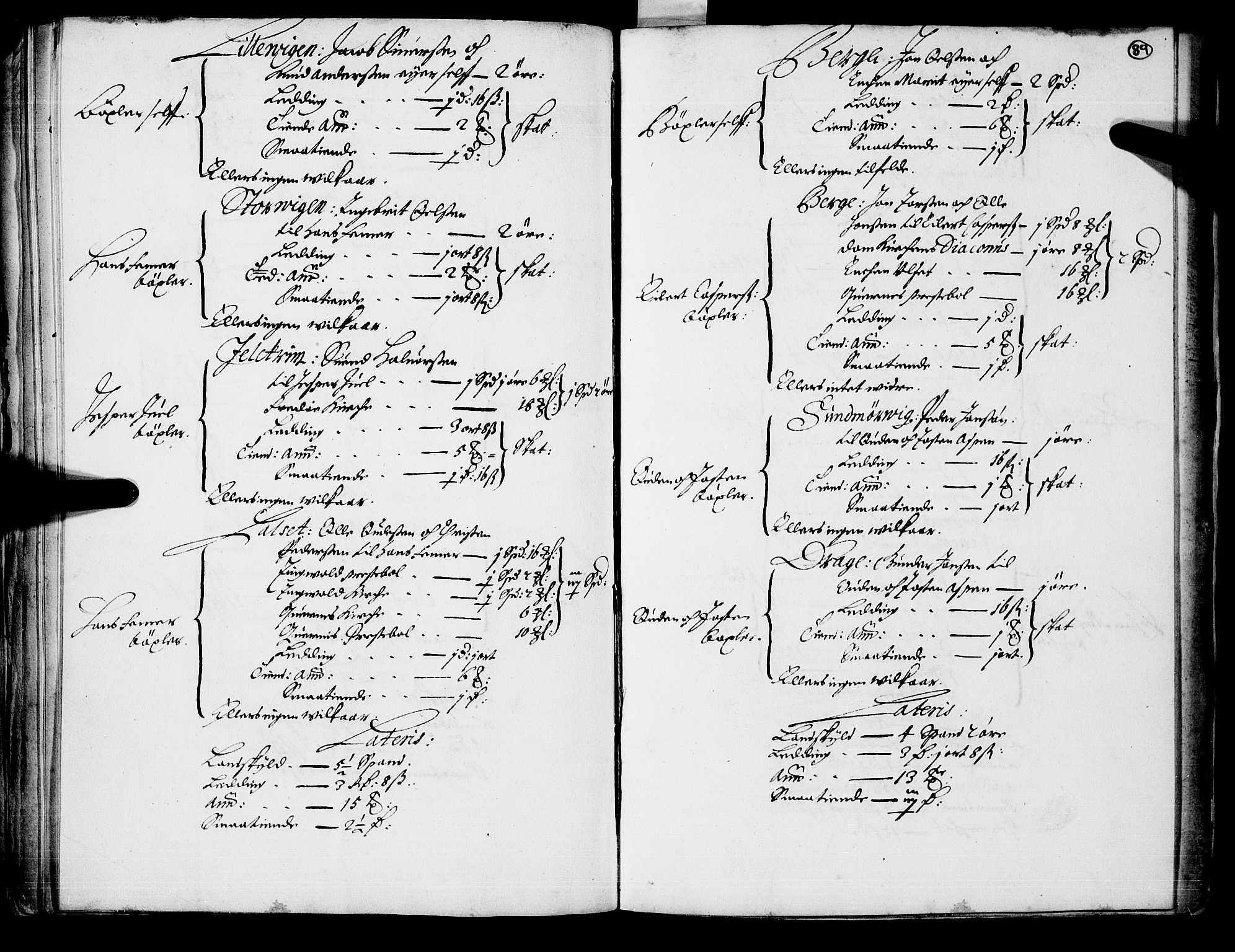 Rentekammeret inntil 1814, Realistisk ordnet avdeling, AV/RA-EA-4070/N/Nb/Nba/L0047: Nordmøre len, 1667, p. 88b-89a