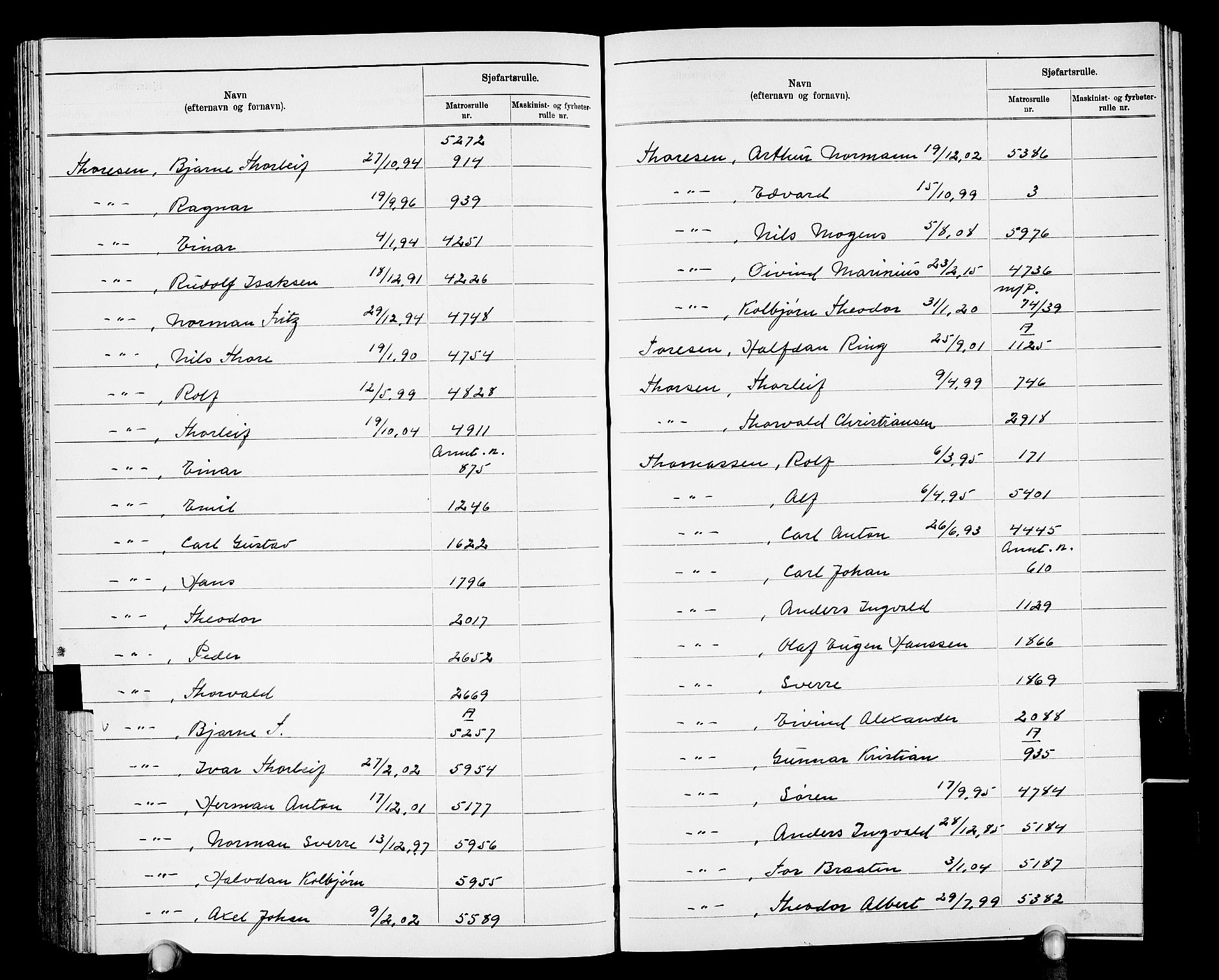 Drammen innrulleringsdistrikt, SAKO/A-781/G/Ga/L0002: Navneregister til rullene, 1940, p. 181