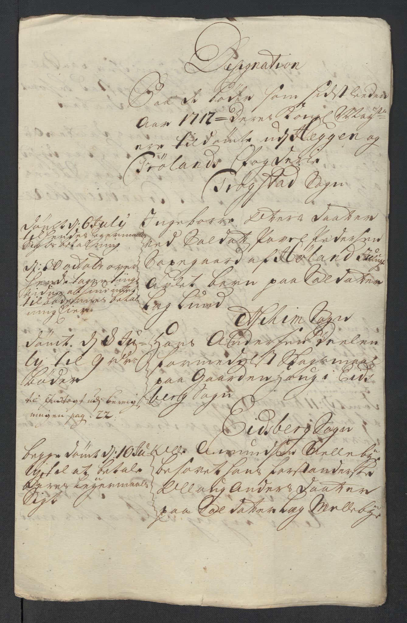 Rentekammeret inntil 1814, Reviderte regnskaper, Fogderegnskap, AV/RA-EA-4092/R07/L0313: Fogderegnskap Rakkestad, Heggen og Frøland, 1717, p. 423