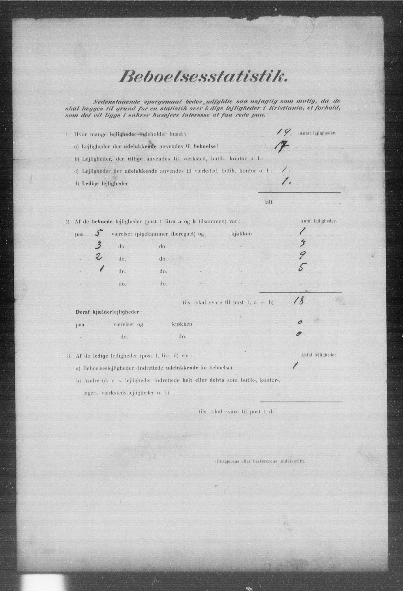 OBA, Municipal Census 1902 for Kristiania, 1902, p. 23910