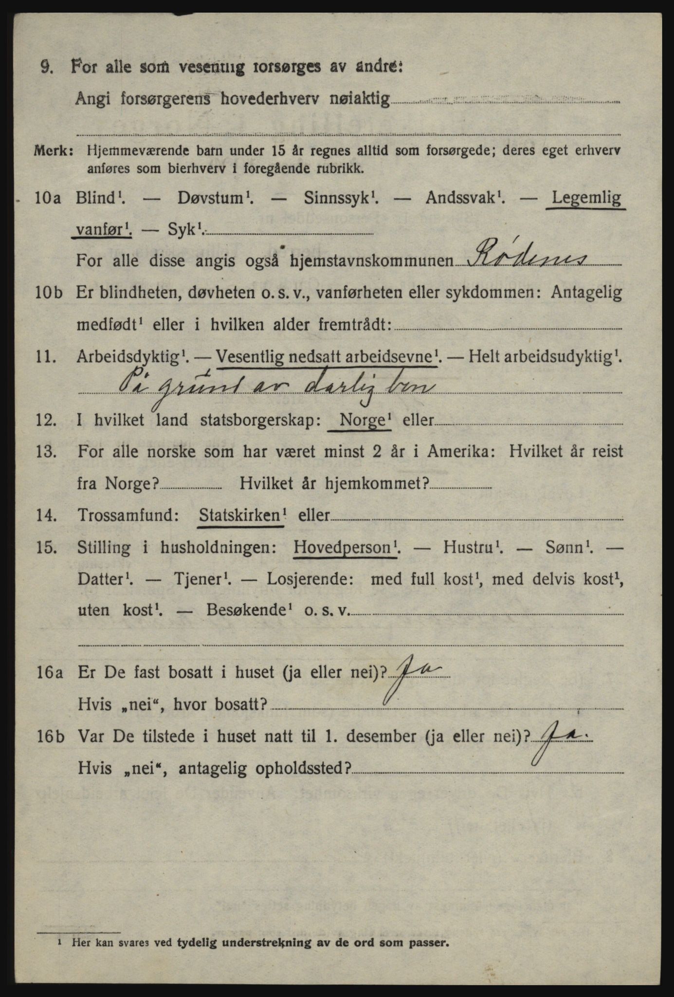 SAO, 1920 census for Rødenes, 1920, p. 1771